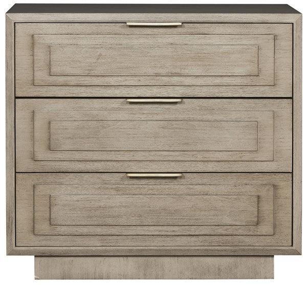 Bowers 3-Drawer Nightstand - Remutear