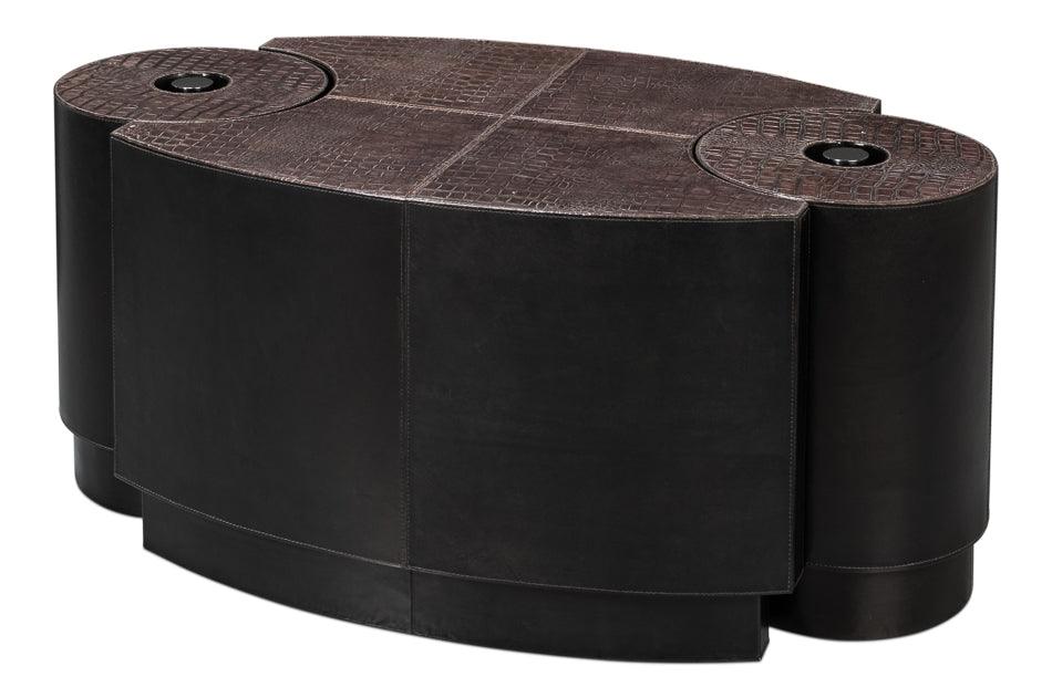 Elijah Cocktail Table - Brown - Remutear