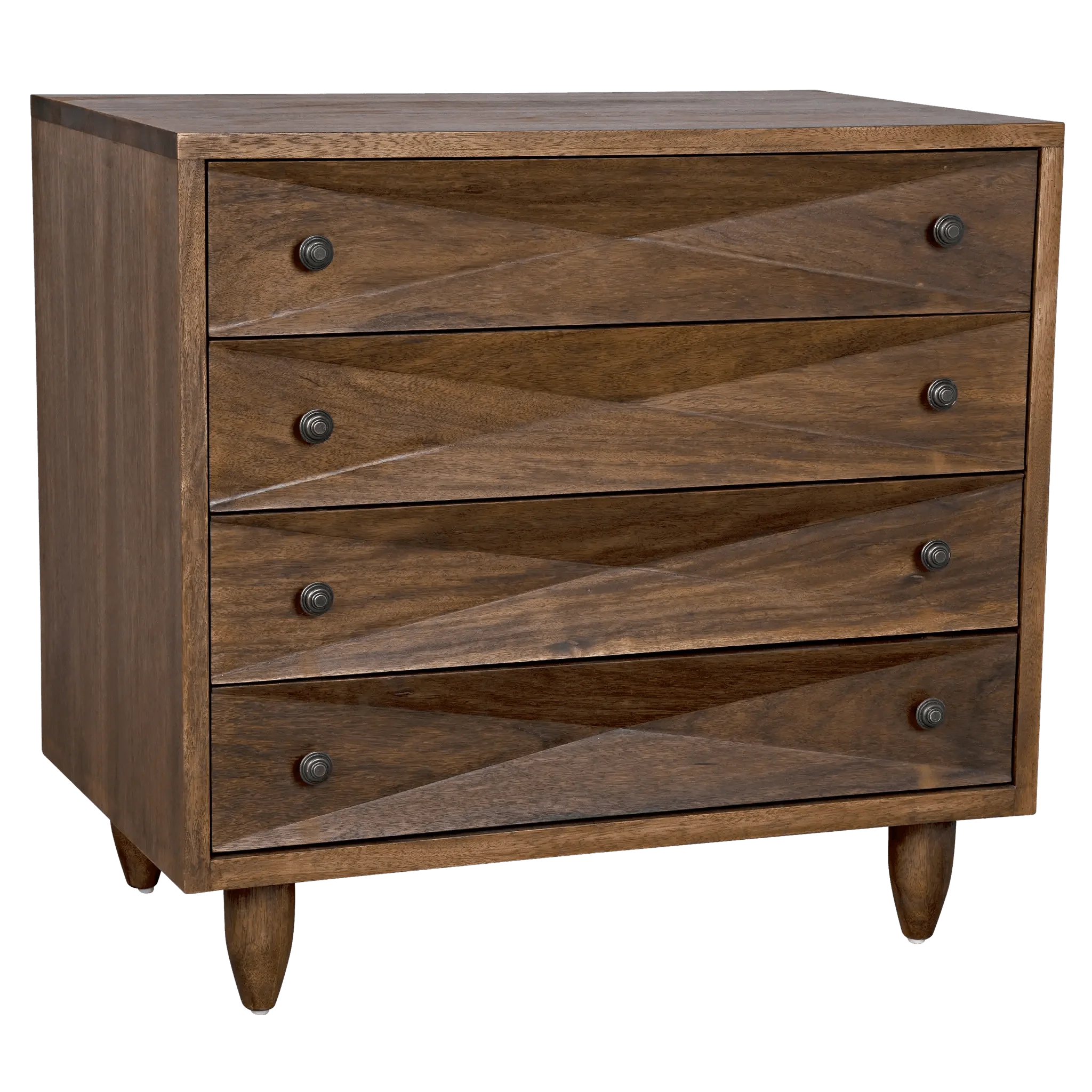 Diamond Chest, Dark Walnut - Remutear