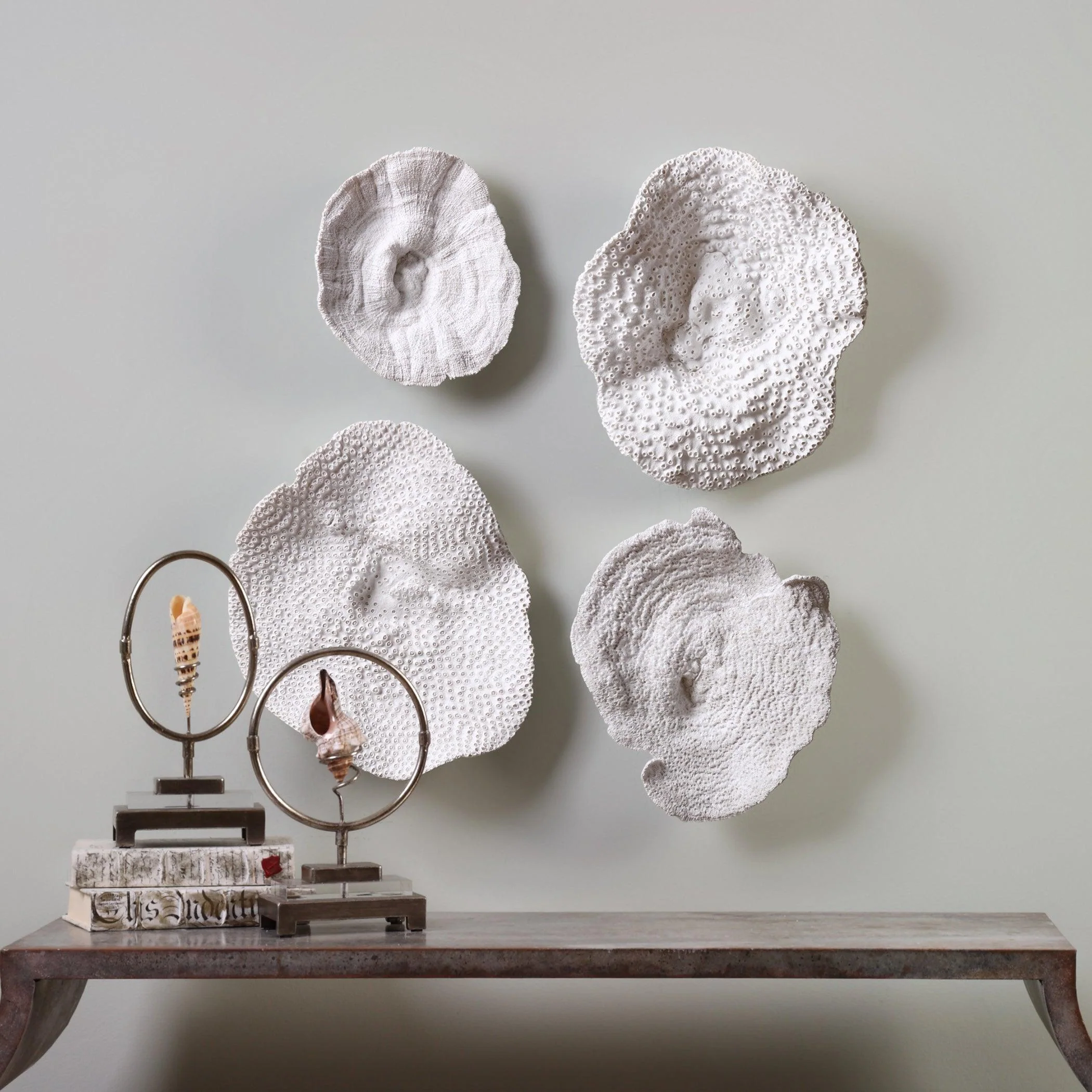 SEA CORAL WALL ART SET OF 4 - Remutear