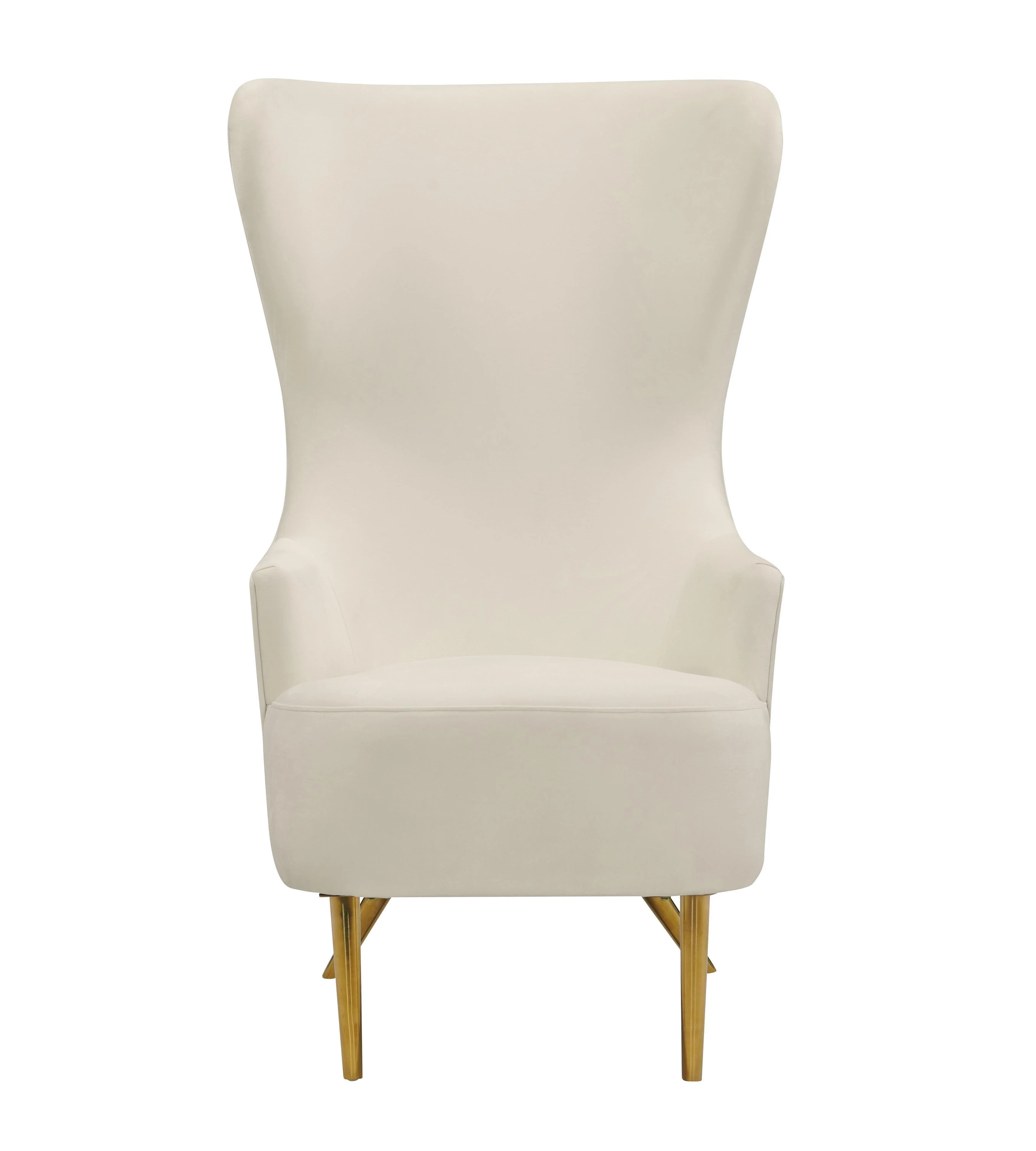 Julia Cream Wingback Chair - Remutear