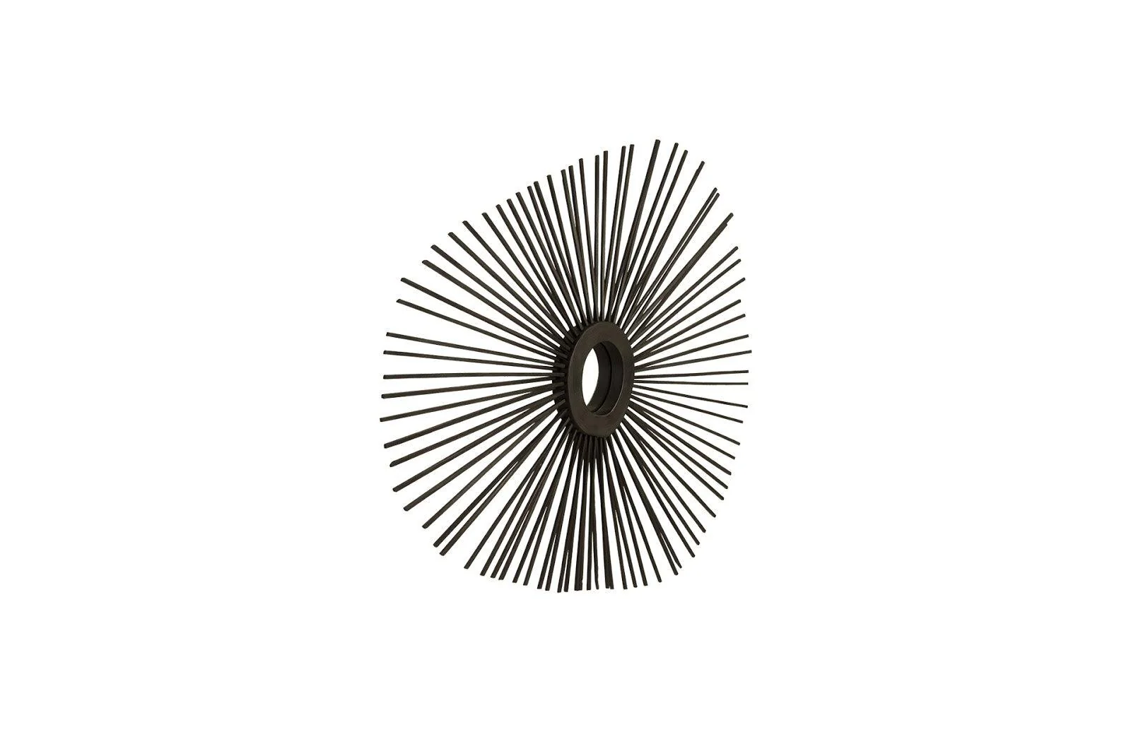 Spoke Mirror, Burnt, Ovoid - Remutear