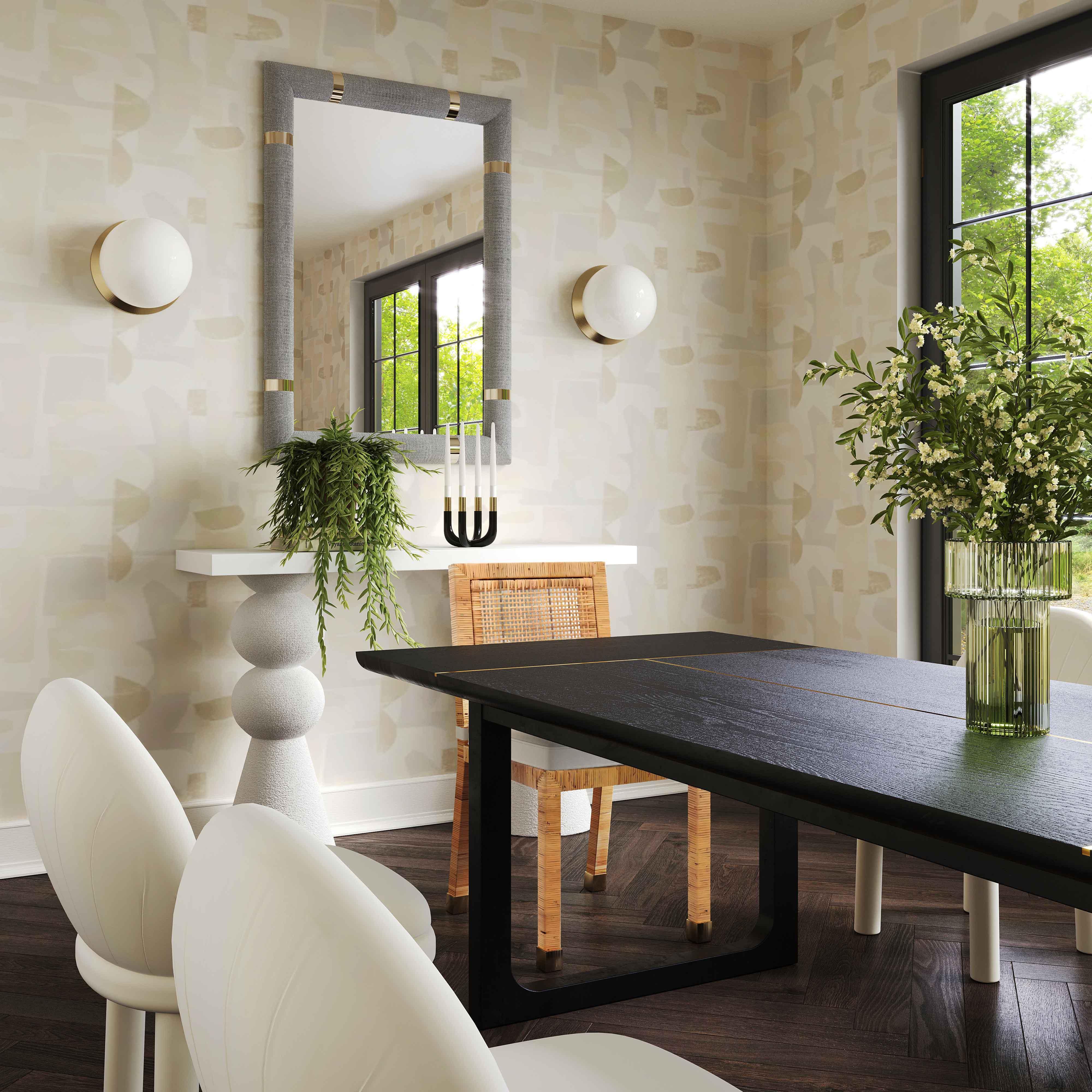 Shiloh Black Ash Rectangular Dining Table - Remutear