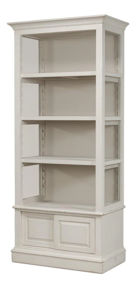 Zoey Bookcase - Antique White - Remutear