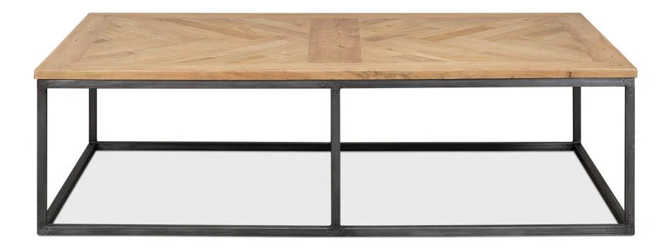 Cascade Cocktail Table - Driftwood Finish - Remutear