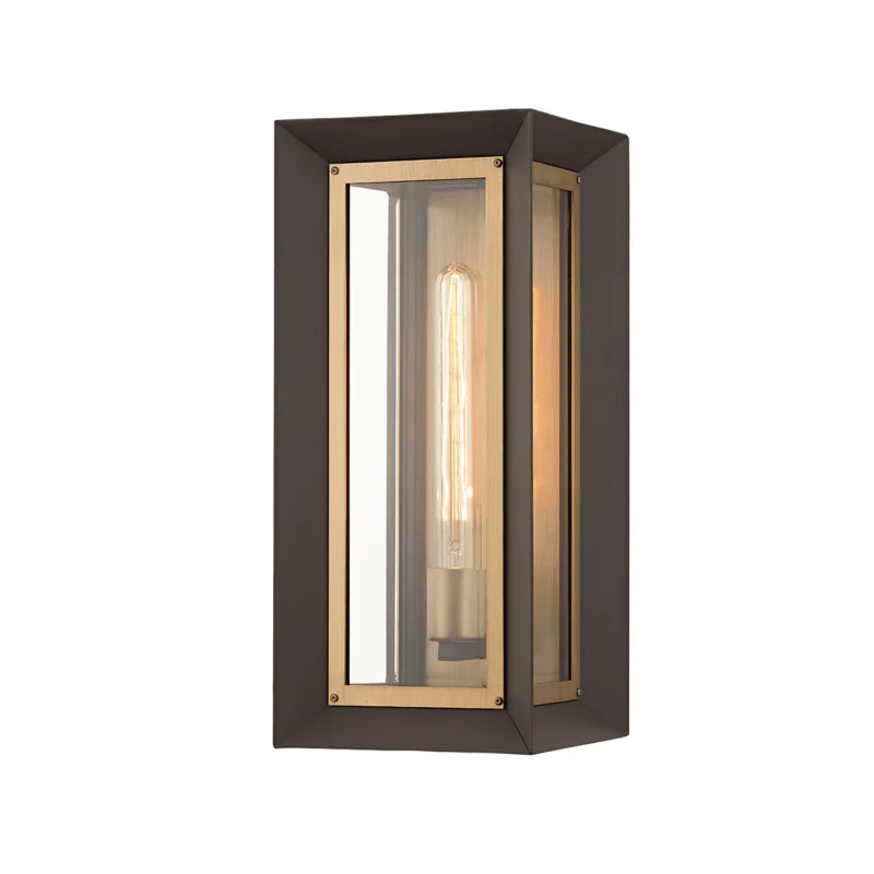 LOWRY 1 LIGHT MEDIUM EXTERIOR WALL SCONCE - Remutear