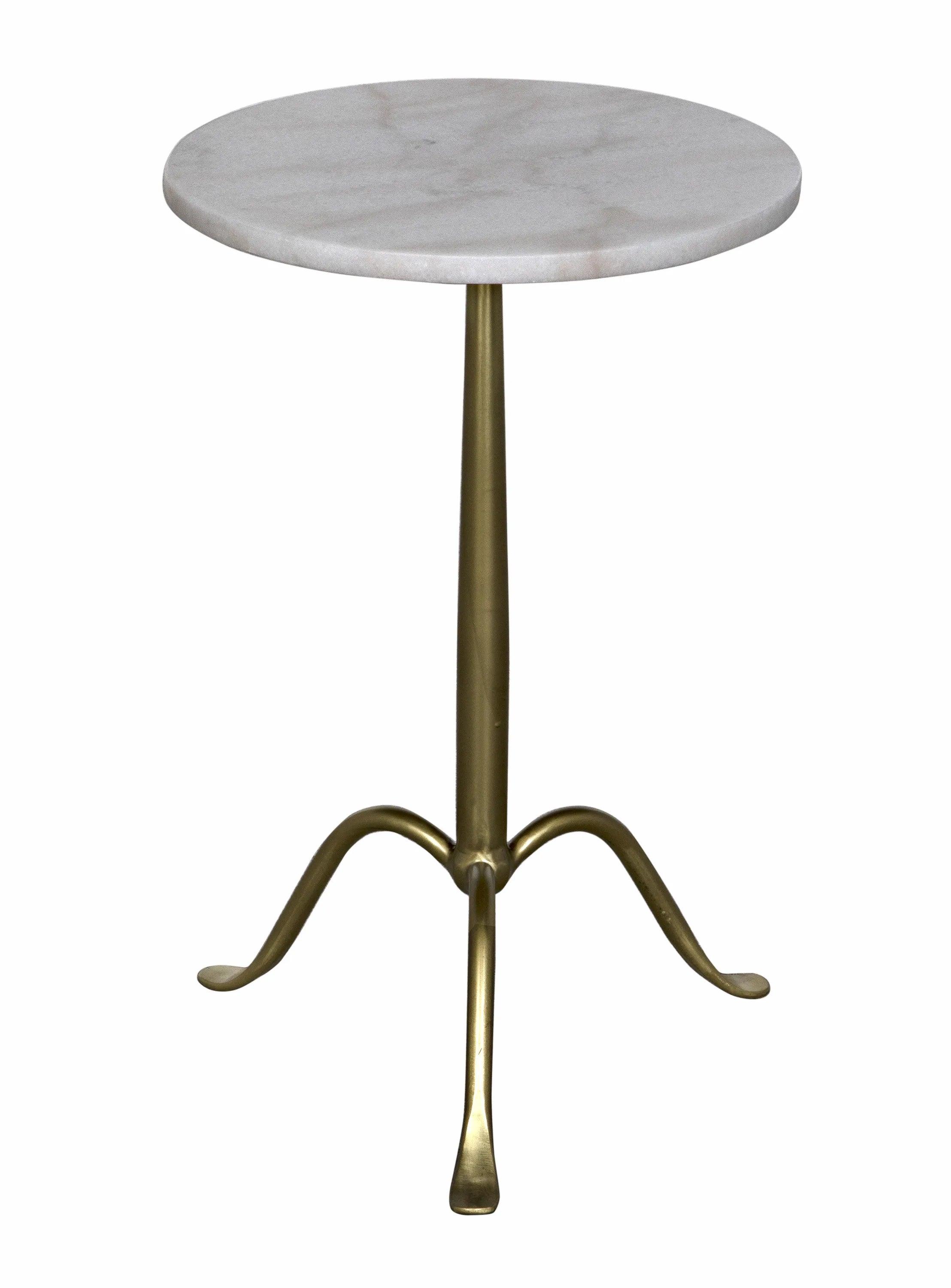 Cosmopolitan Side Table - Antique Brass - Remutear