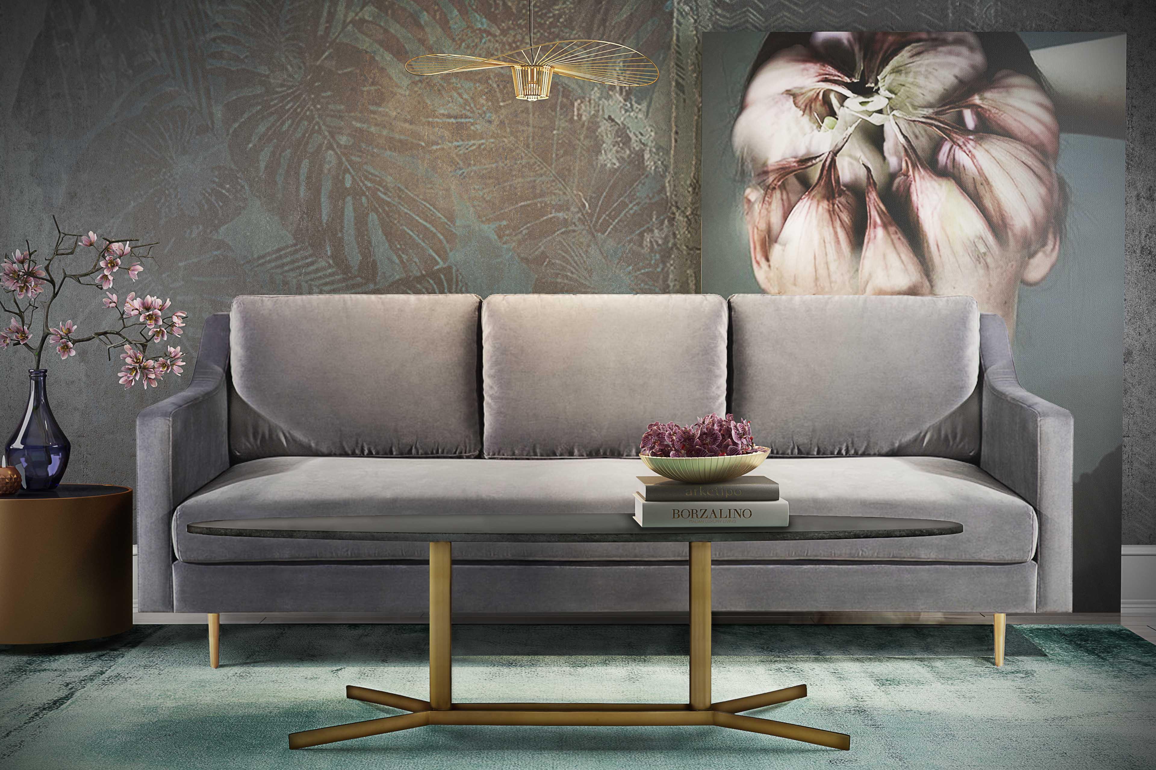 Gemma Black Marble Coffee Table - Remutear