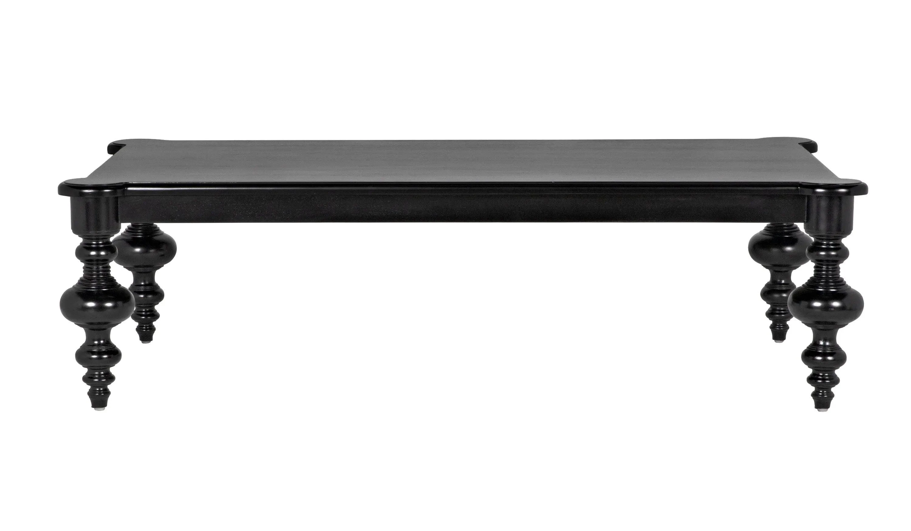 Graff Coffee Table, Hand Rubbed Black - Remutear