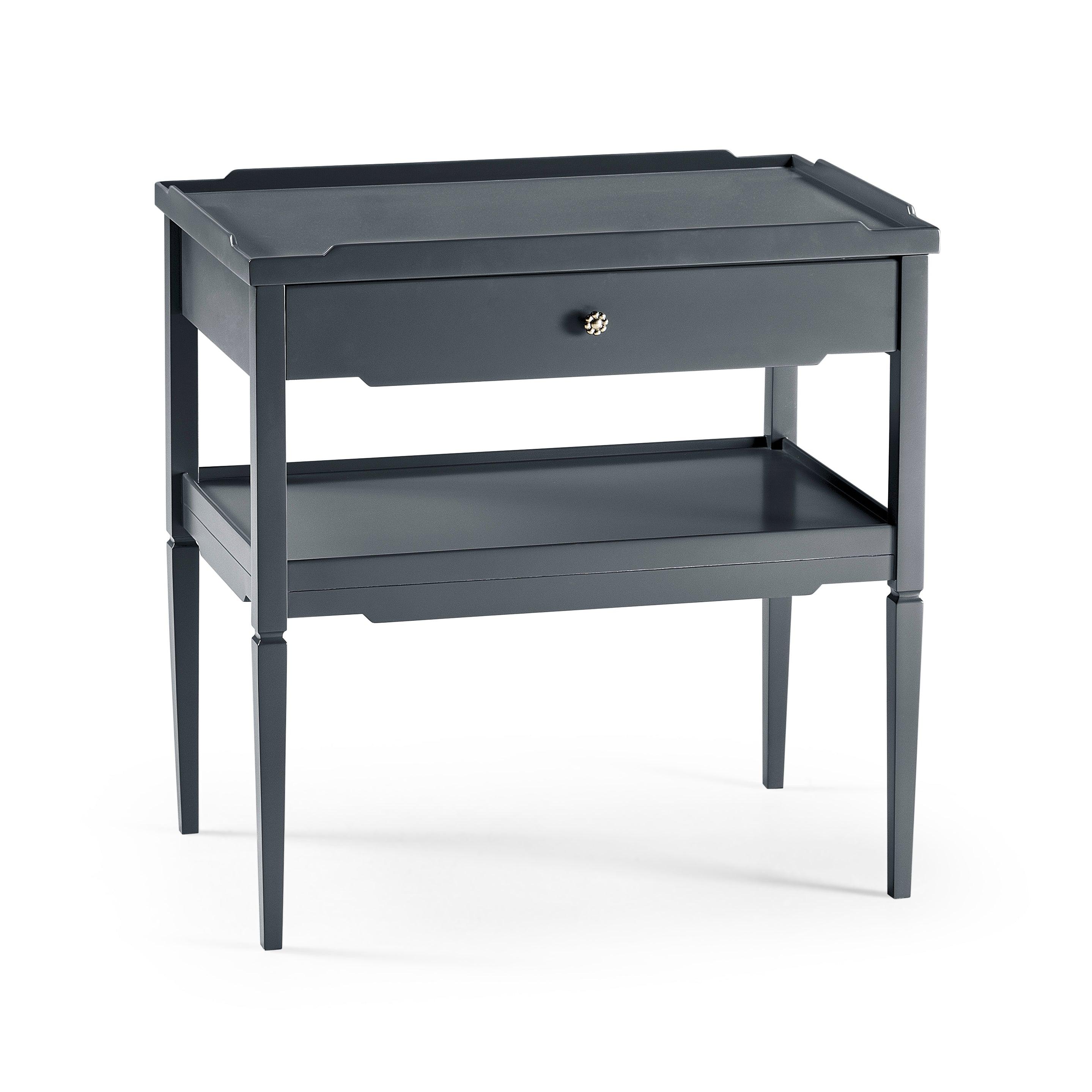 Reimagined Remanence Large Blue Side Table - Remutear