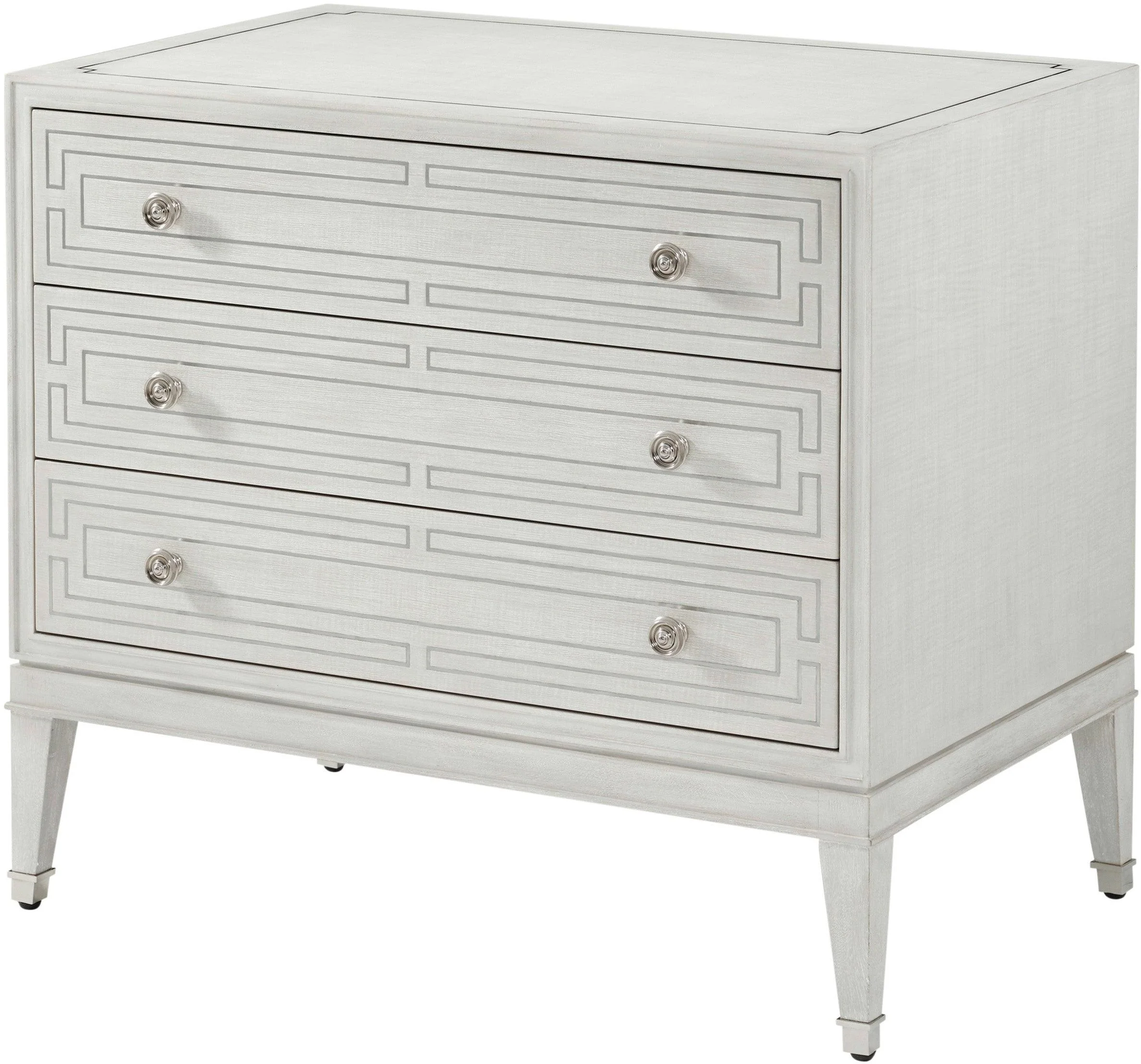 Spencer London 3-Drawer Nightstand - Remutear