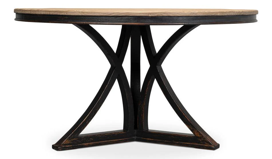 Flying Buttress Dining Table Ant. Black - Remutear