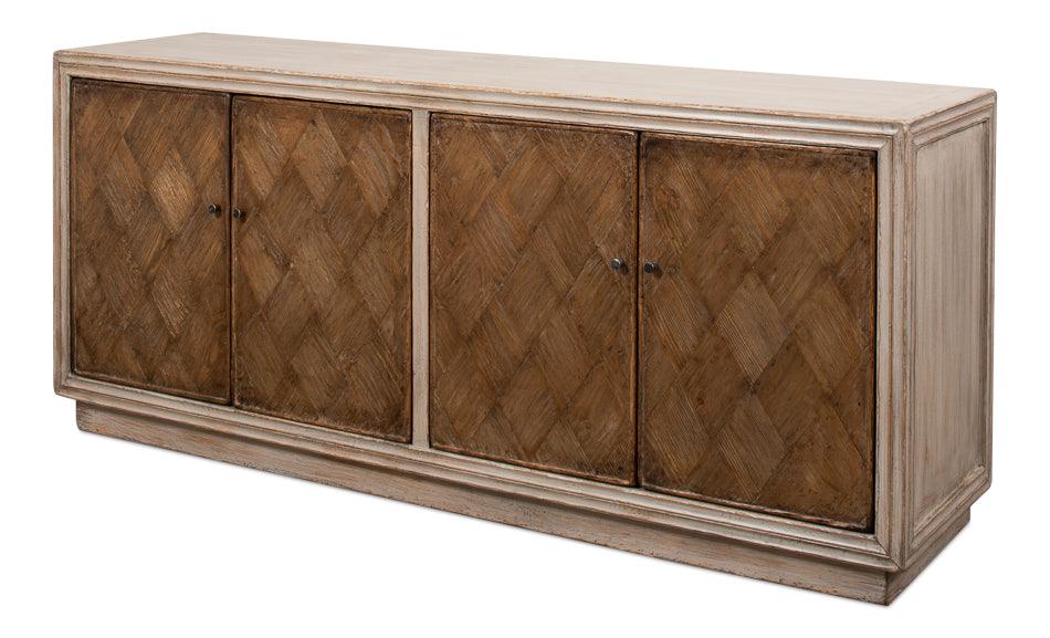 Argyle Sideboard - 4 Doors - Stone Grey - Remutear