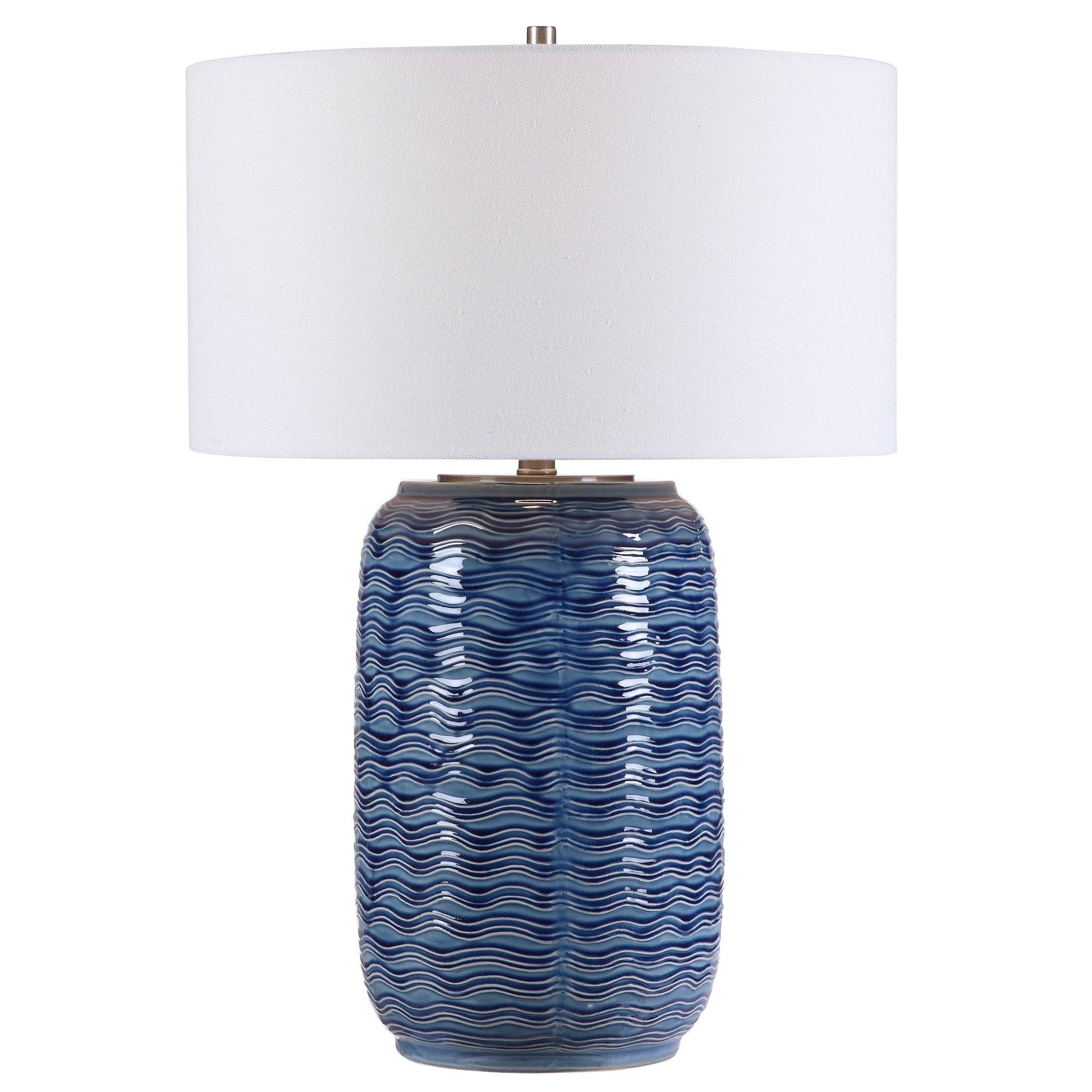 SEDNA BLUE TABLE LAMP - Remutear