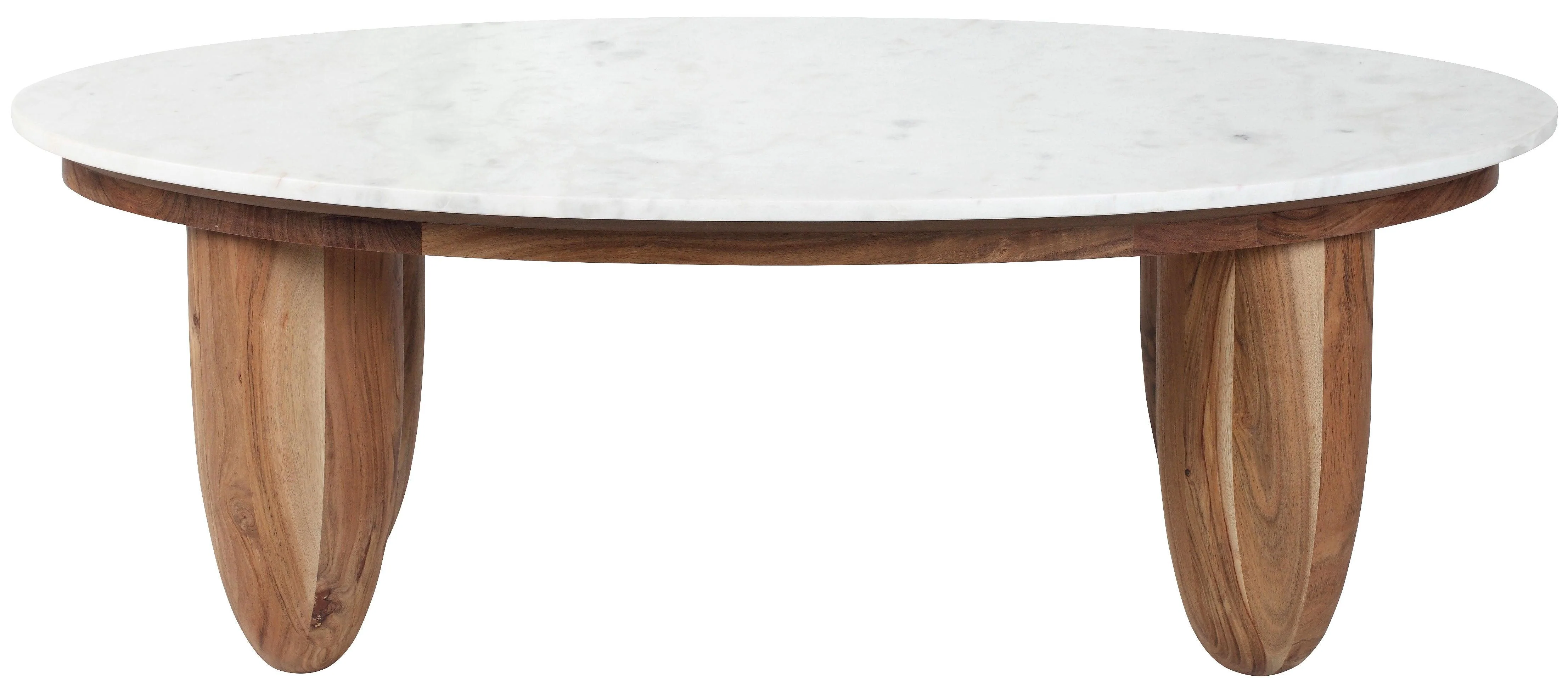 HOBBES MARBLE TOP COFFEE TABLE - Remutear