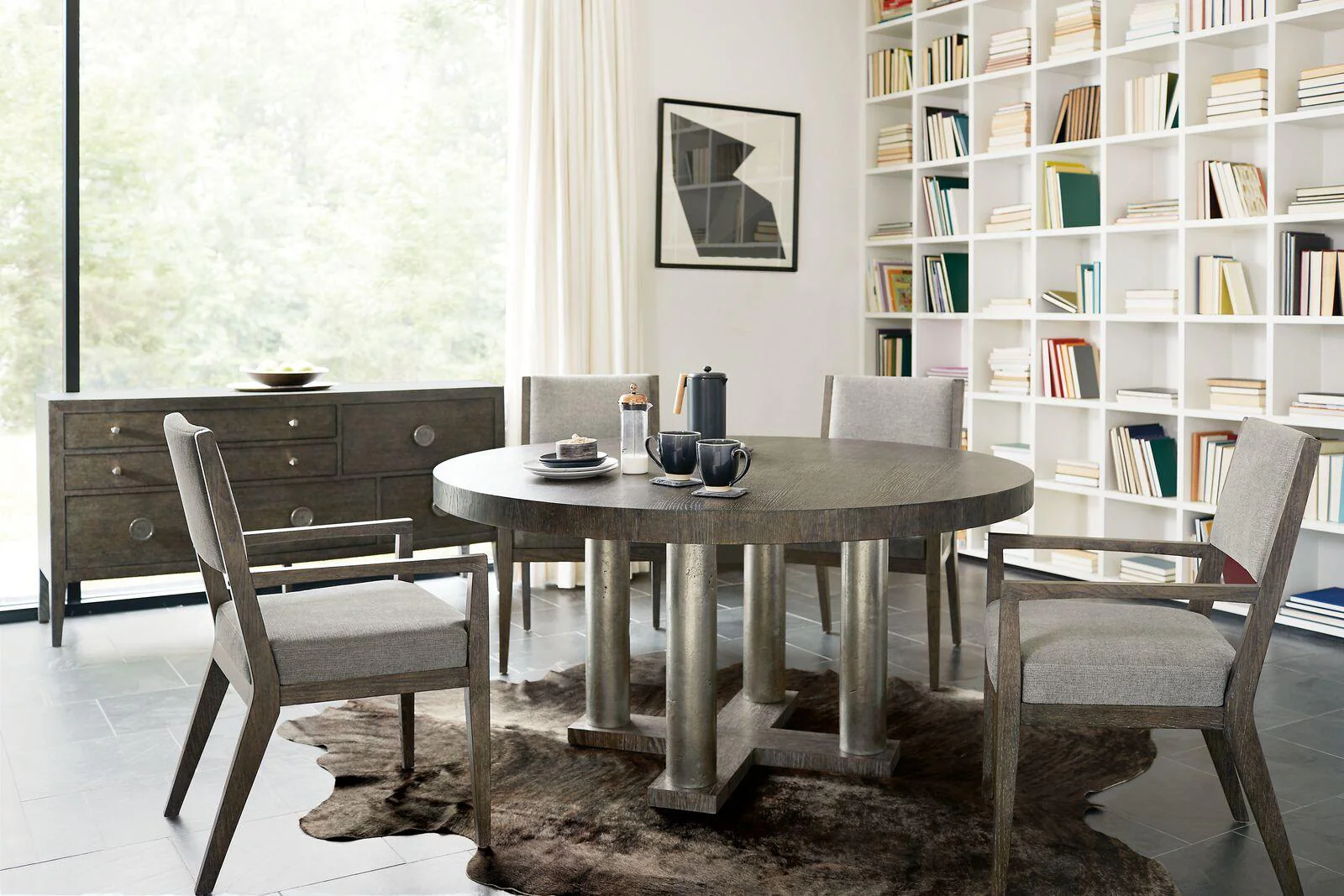 LINEA DINING TABLE ROUND - Remutear