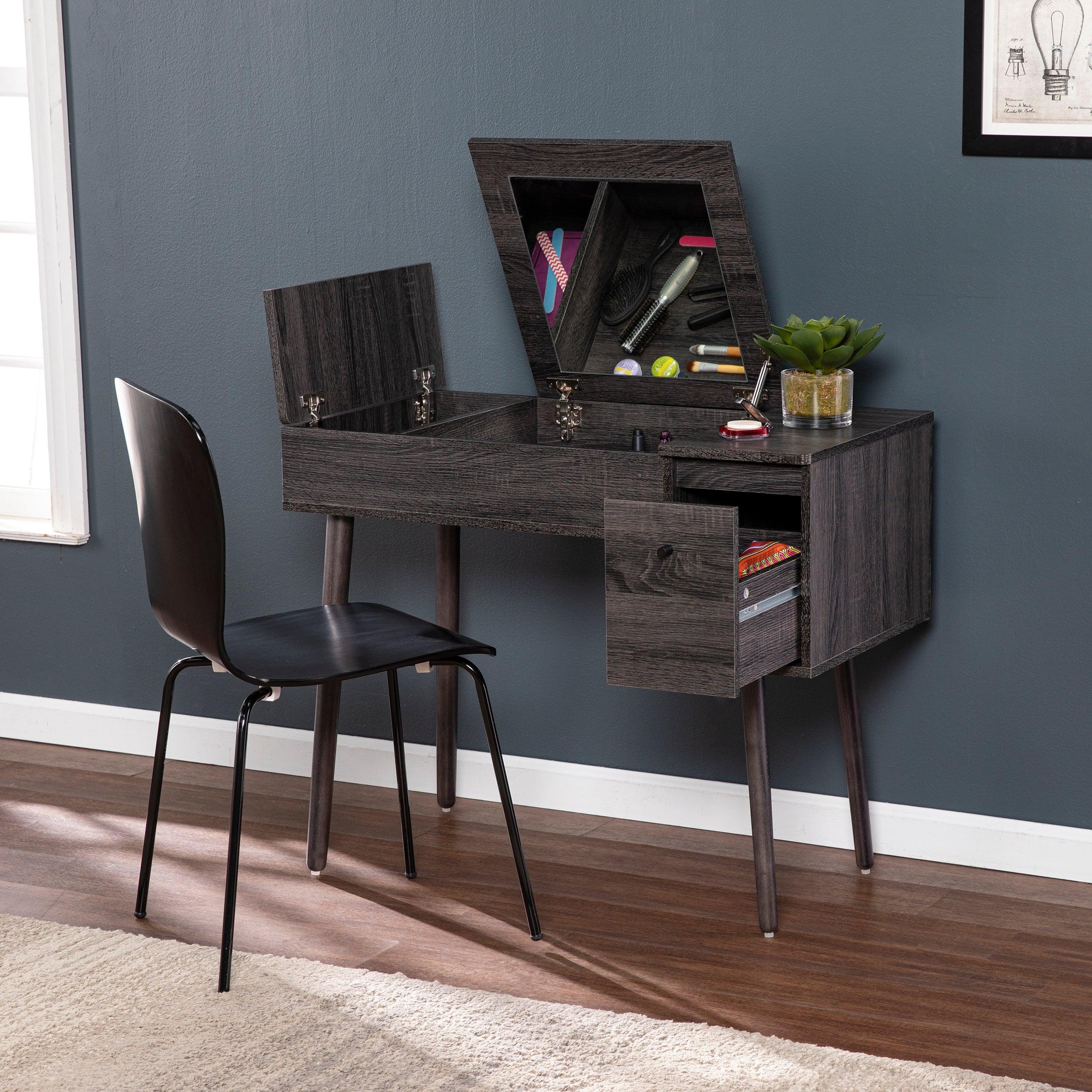 Holly & Martin Harzen Storage Vanity w/ Mirror - Remutear