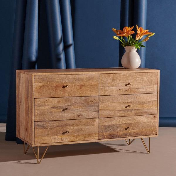 MARIGOLD 6 DRAWER DRESSER - Remutear