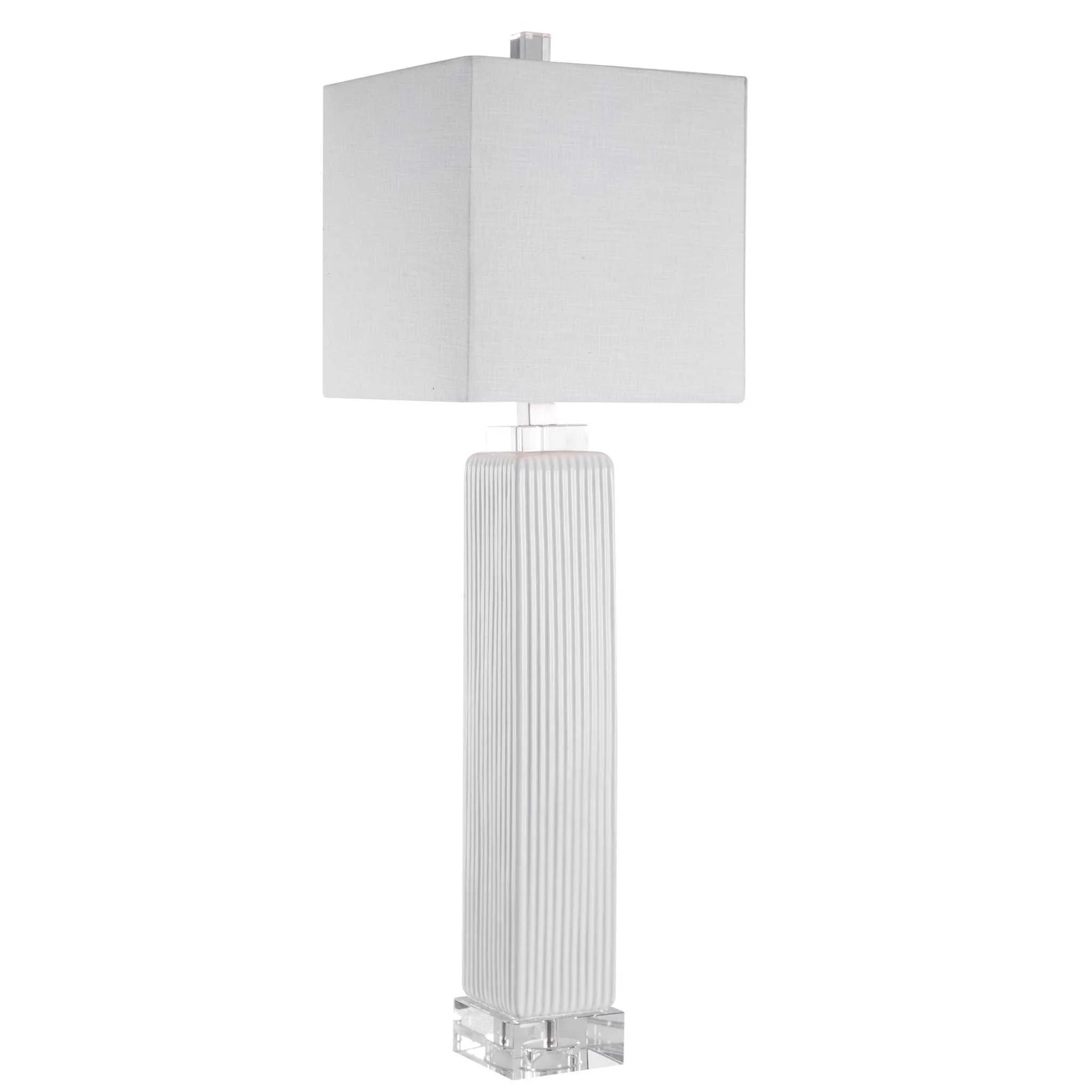 Bennett White Buffet Lamp - Remutear
