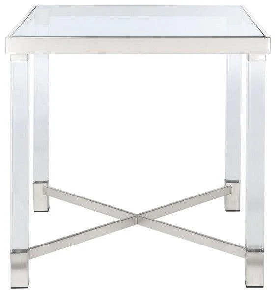 SHAWNA ACRYLIC END TABLE - Remutear