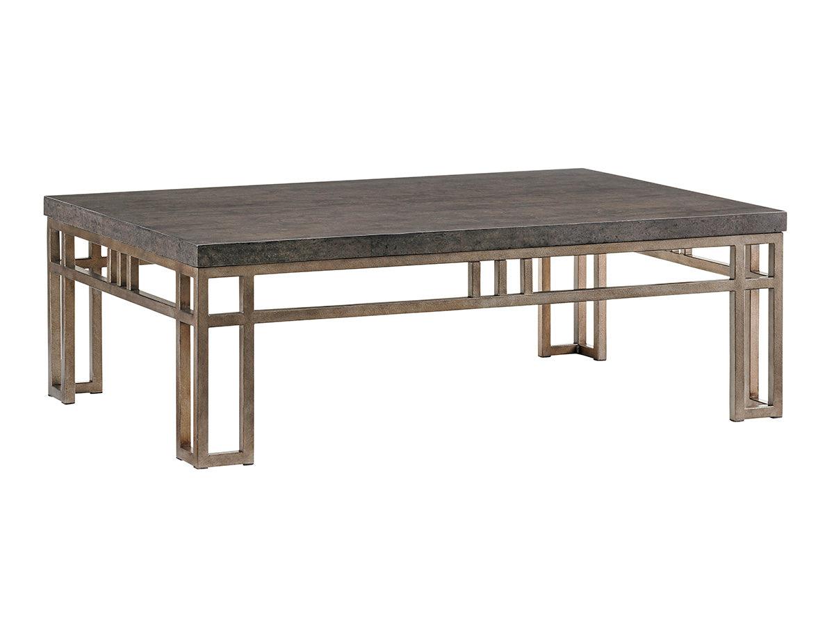 Cypress Point Montera Travertine Cocktail Table - Remutear