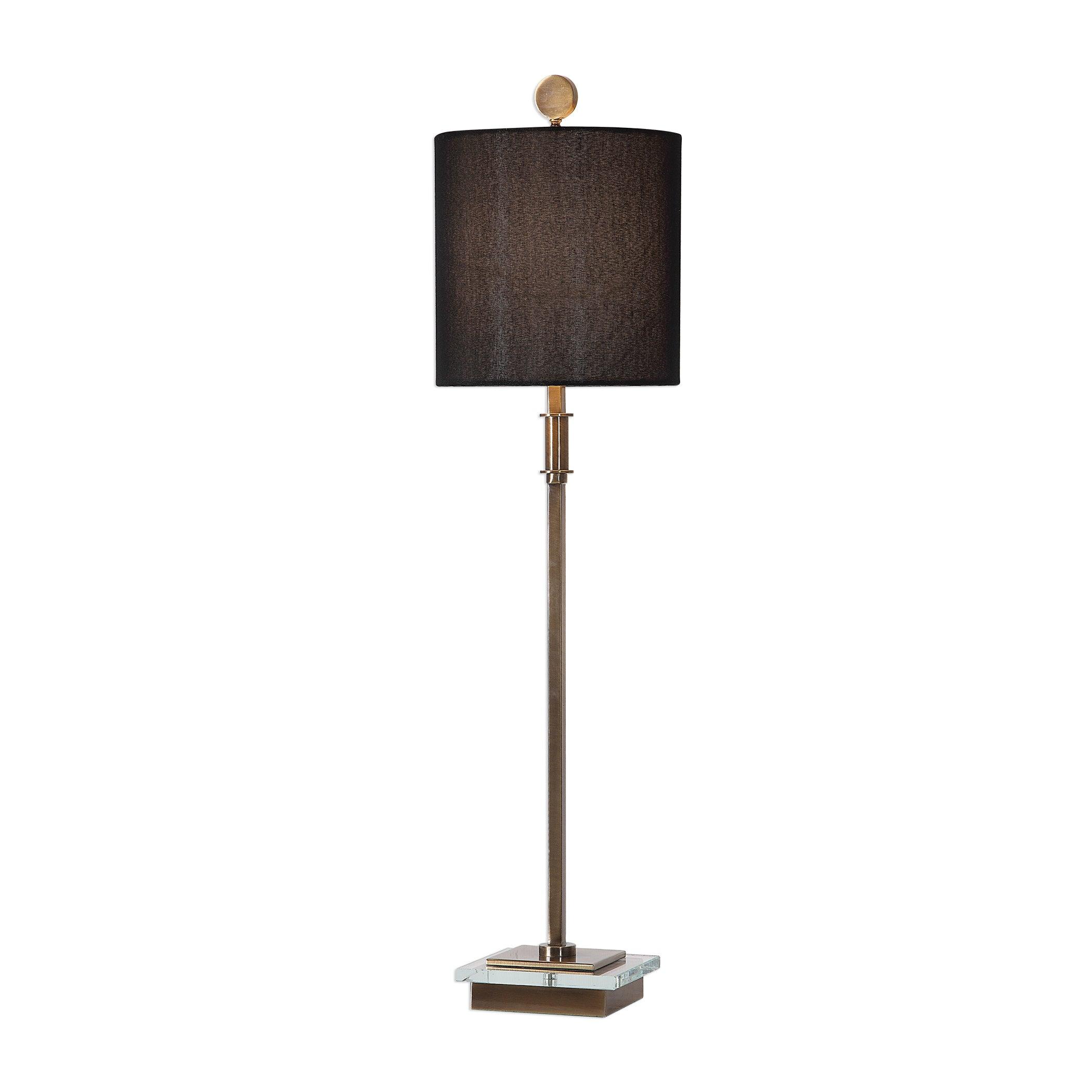 VOLANTE ANTIQUE BRASS TABLE LAMP - Remutear