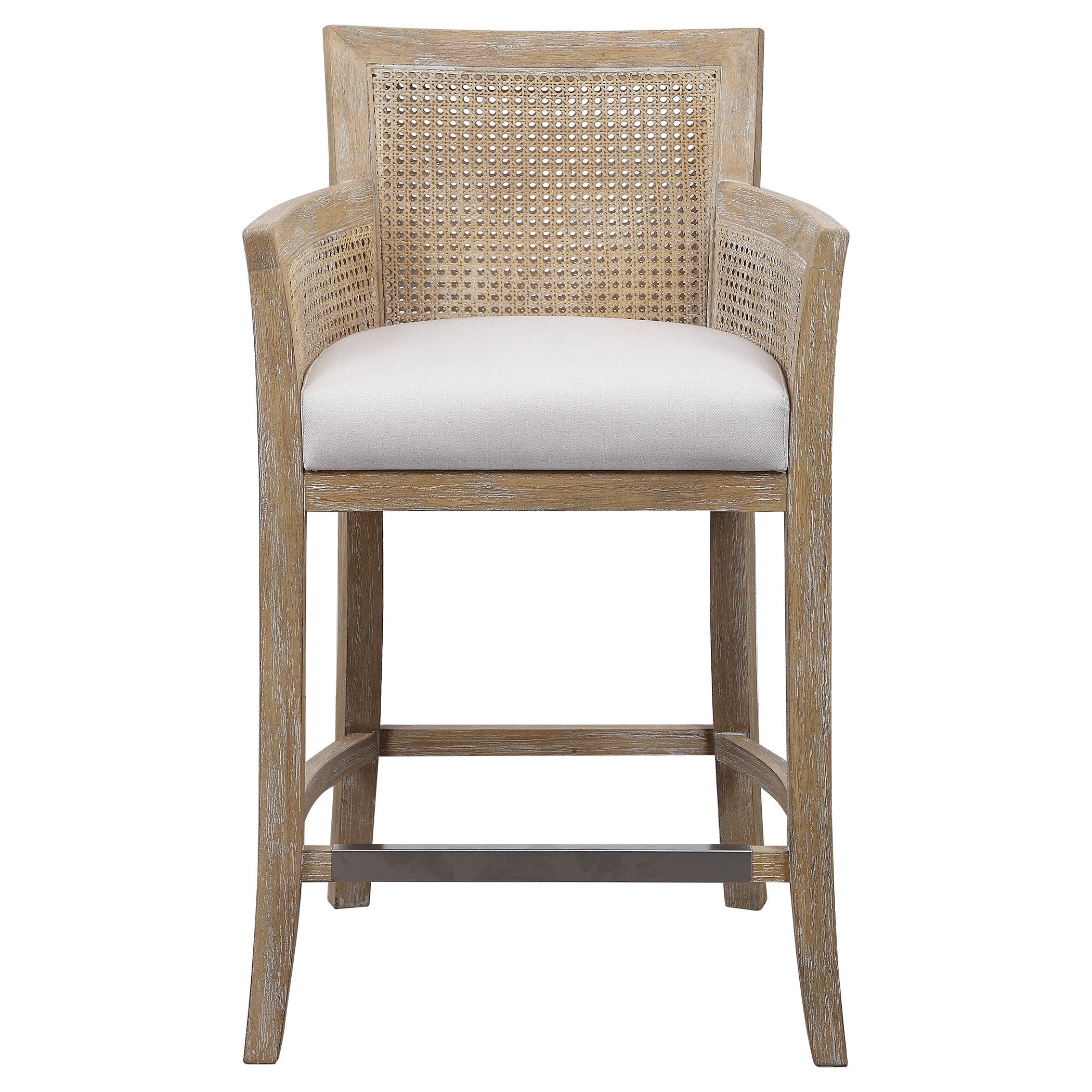 ENCORE COUNTER STOOL, NATURAL - Remutear