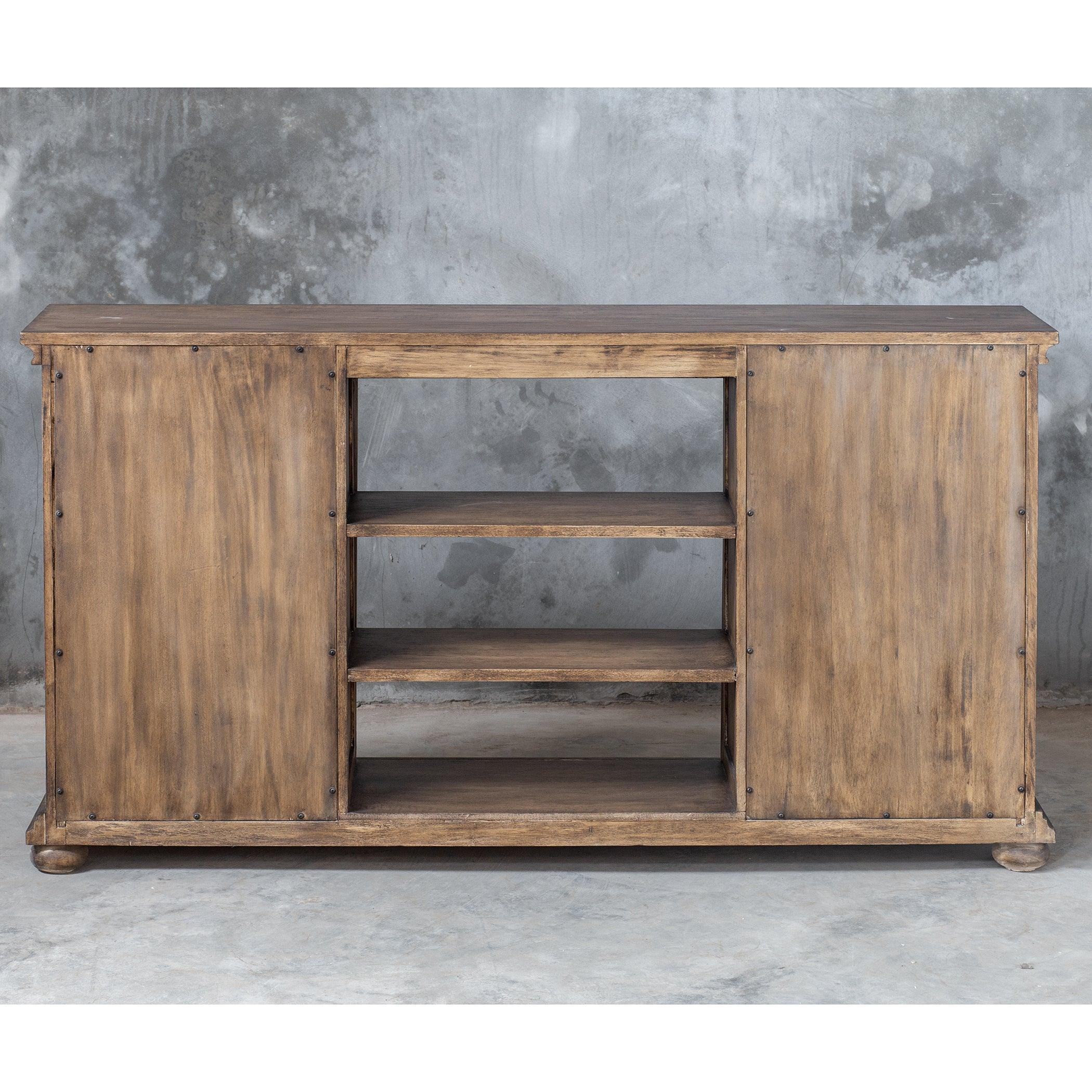 PRIMALIA BARN DOOR MEDIA CONSOLE - Remutear