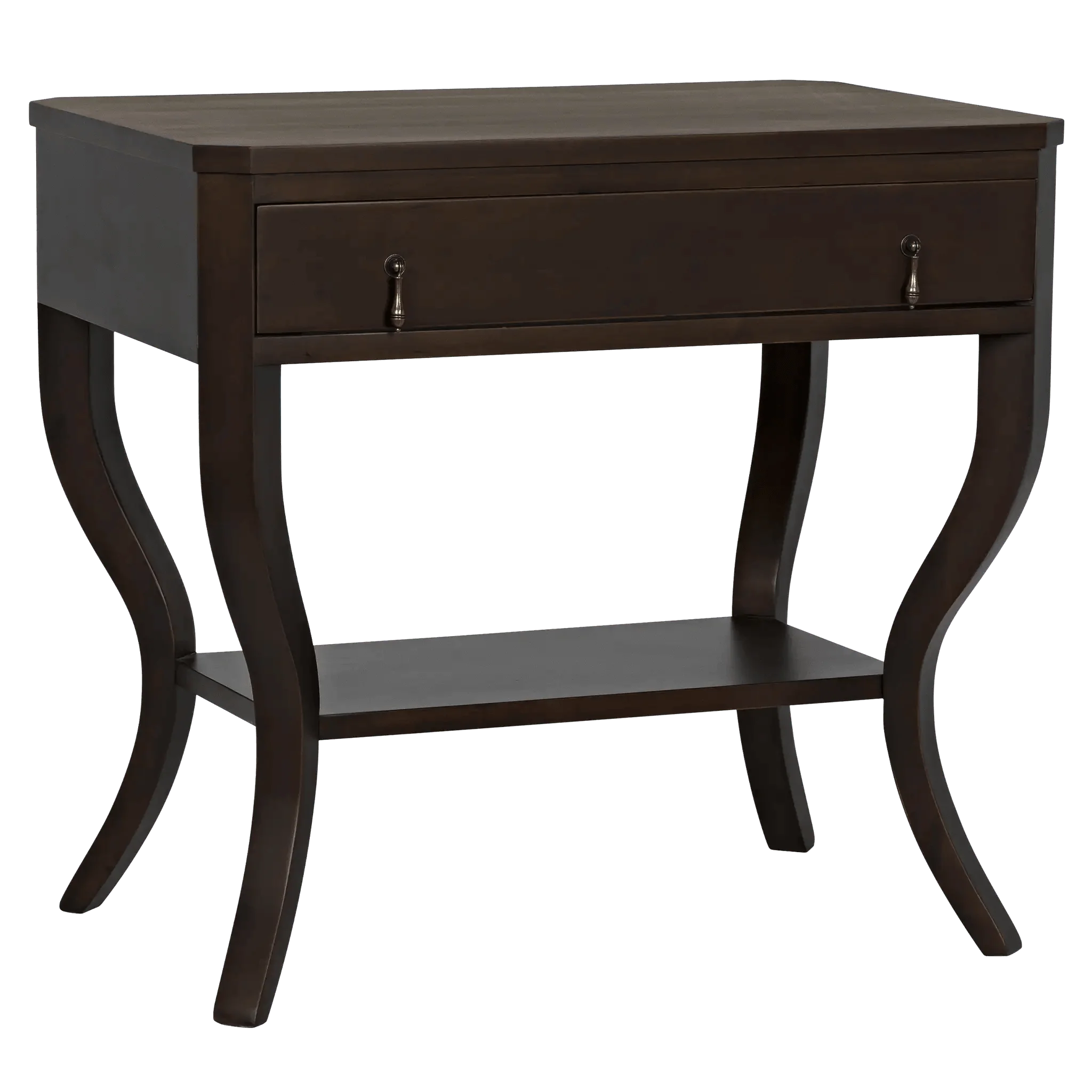 Weldon Side Table, Distressed Brown - Remutear