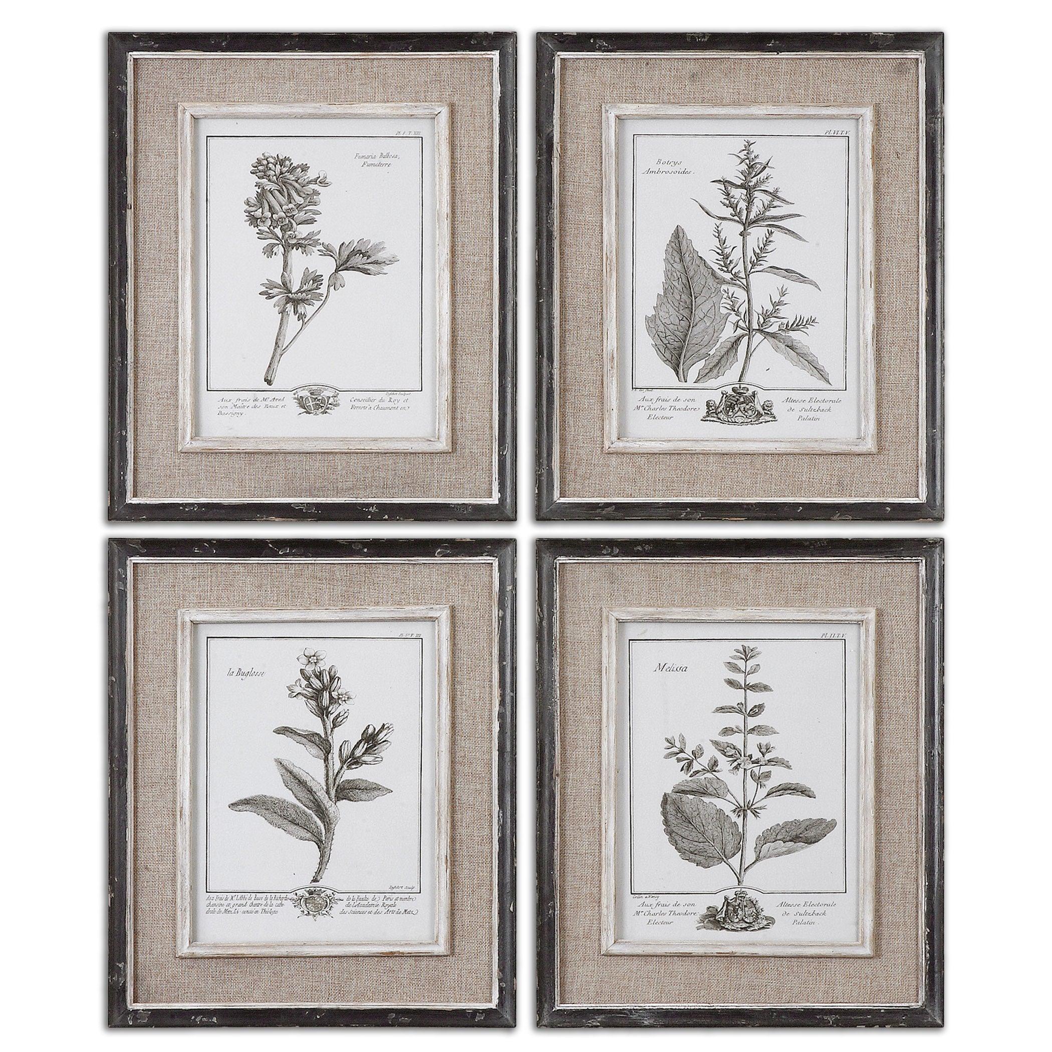 Casual Grey Study Framed Art Set/4 - Remutear