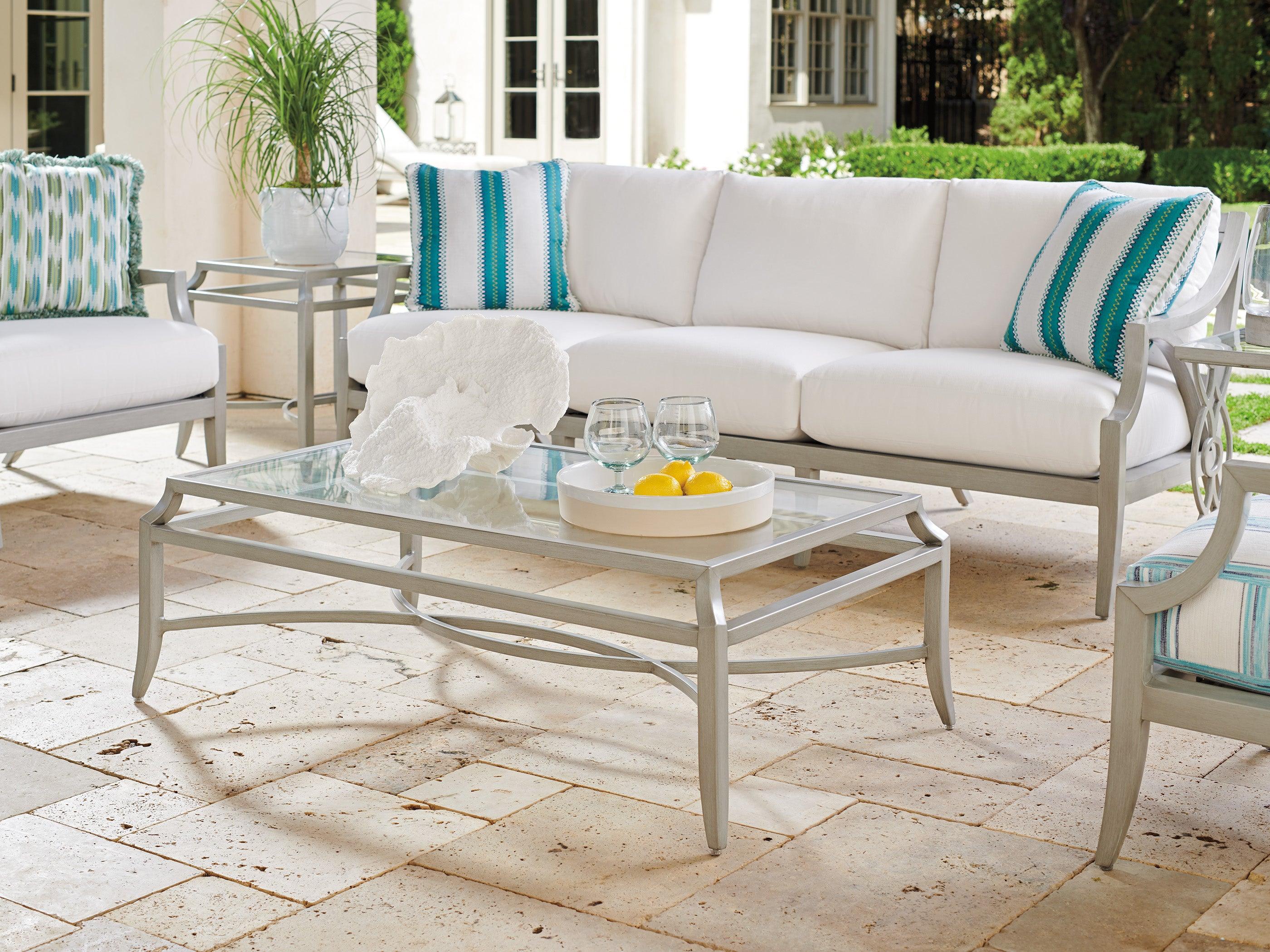 Silver Sands Rectangular Cocktail Table - Remutear