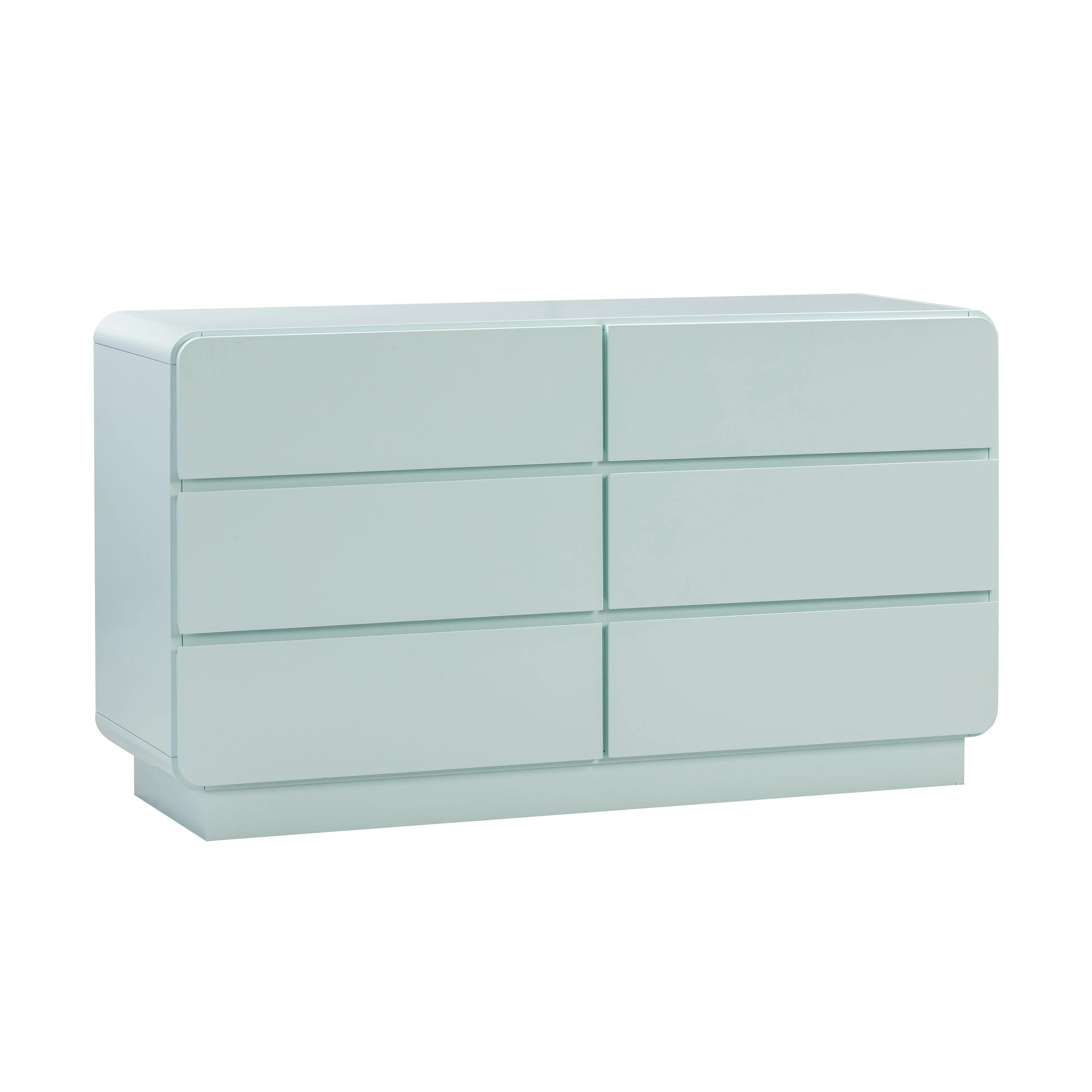 Sagura Blue 6-Drawer Dresser - Remutear
