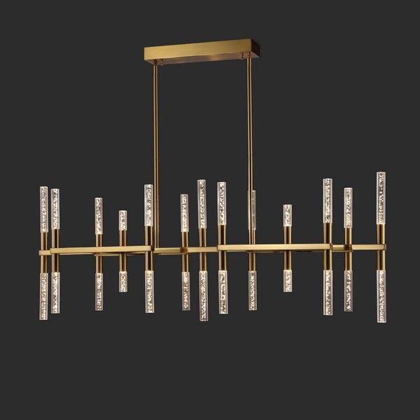 EVARIA ACRYLIC TUBE CHANDELIER - Remutear