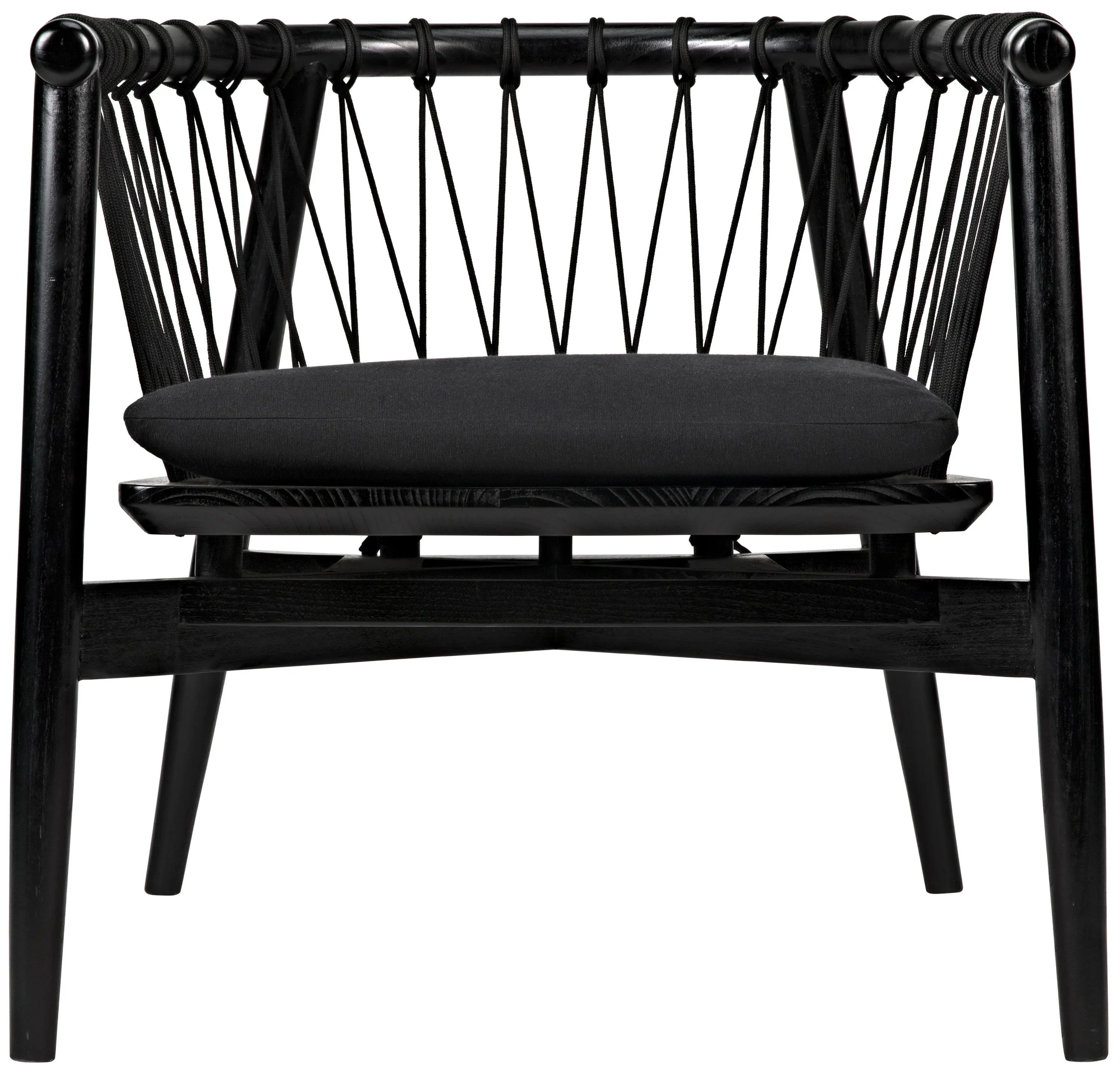 Hector Chair, Charcoal Black - Remutear