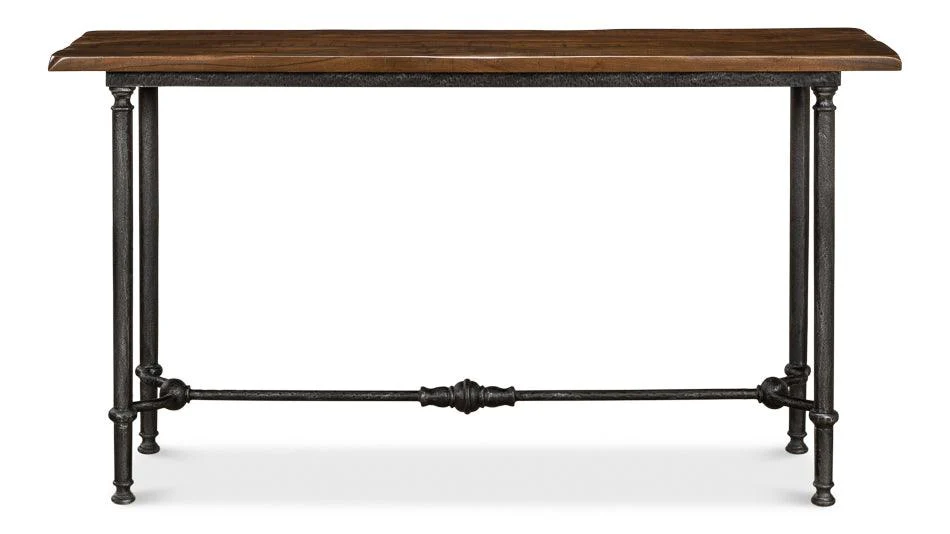 Layton Lodge Console Table - Natural Fnsh - Remutear