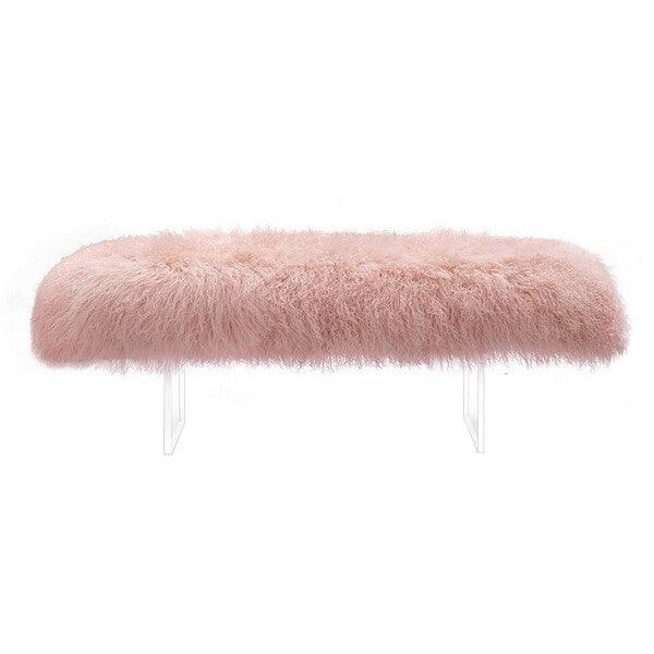 LILLIANA SHEEPSKIN OTTOMAN - Remutear