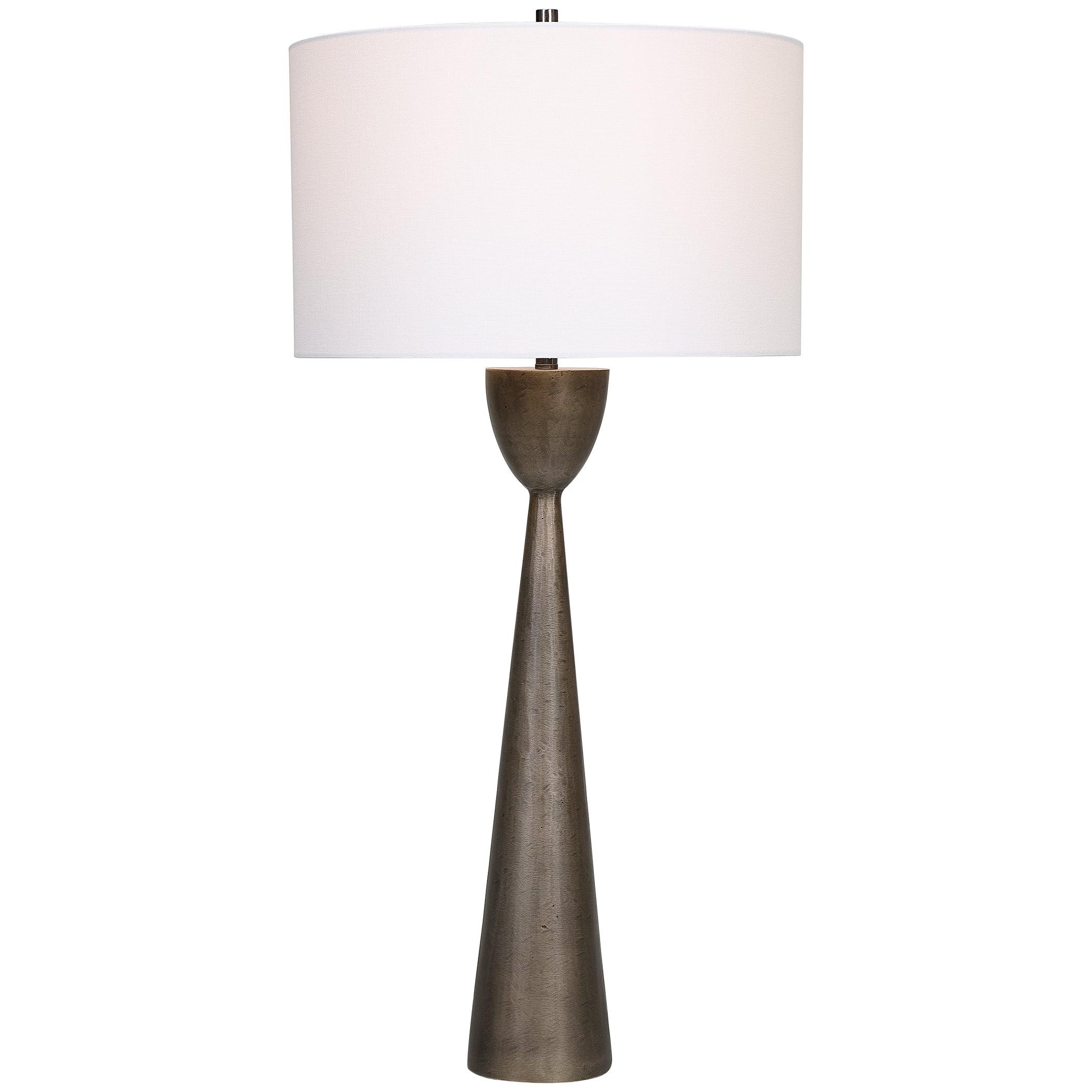 WALLER HANDCRAFTED CAST TABLE LAMP - Remutear