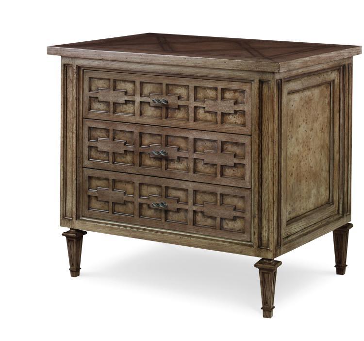 Casa Bella Three Drawer Nightstand - Remutear