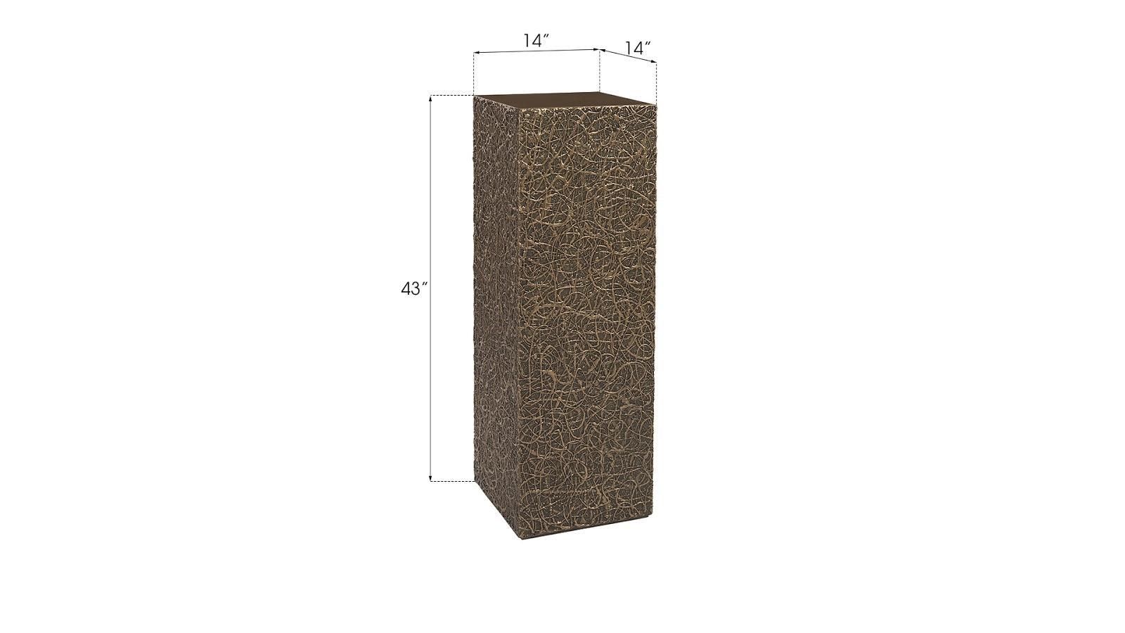 String Theory Pedestal, Bronze, LG - Remutear