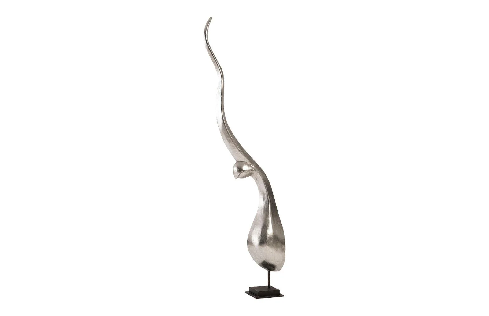 Chofa Sculpture, Silver Leaf, LG - Remutear
