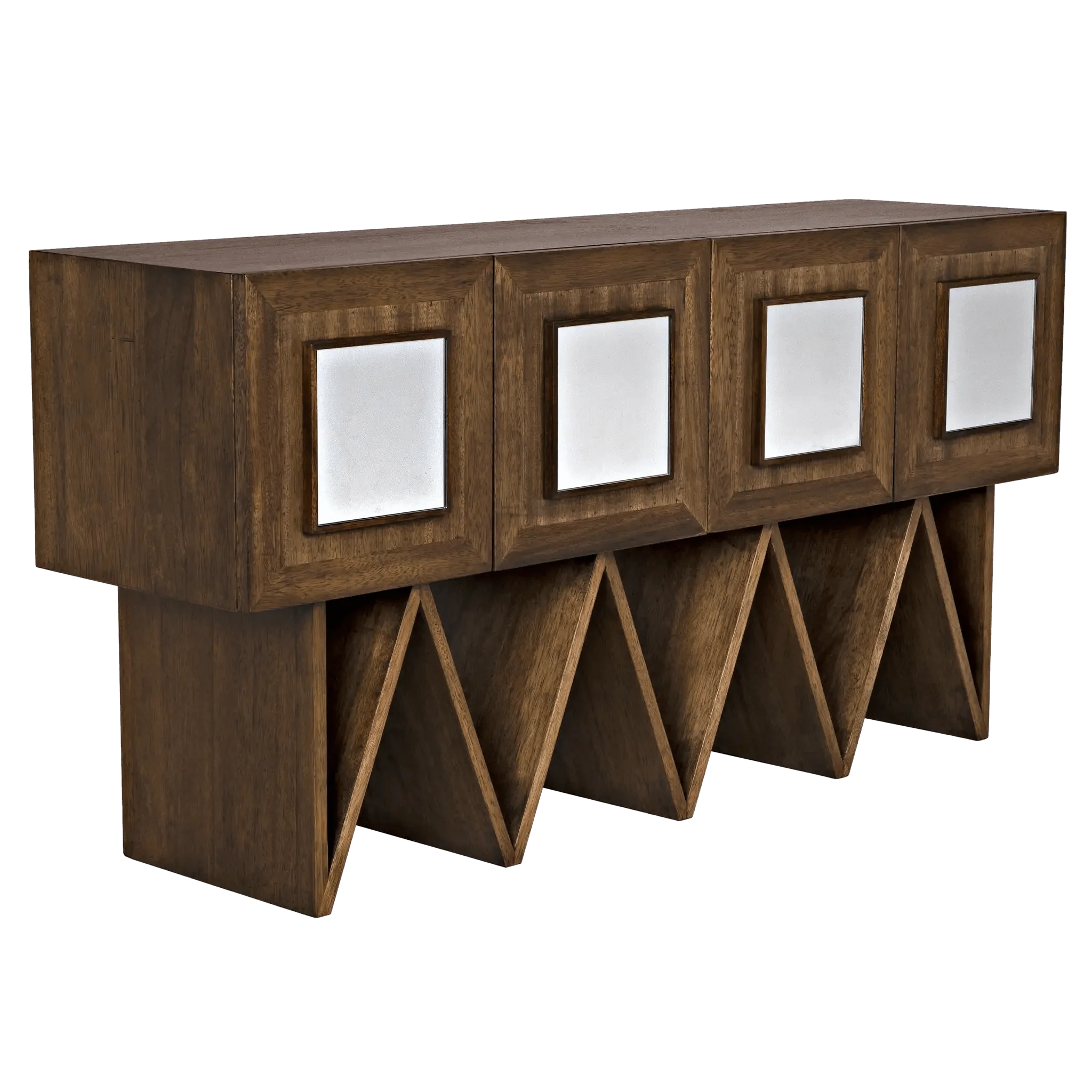 Jean-Michel Sideboard, Dark Walnut with Mirror - Remutear