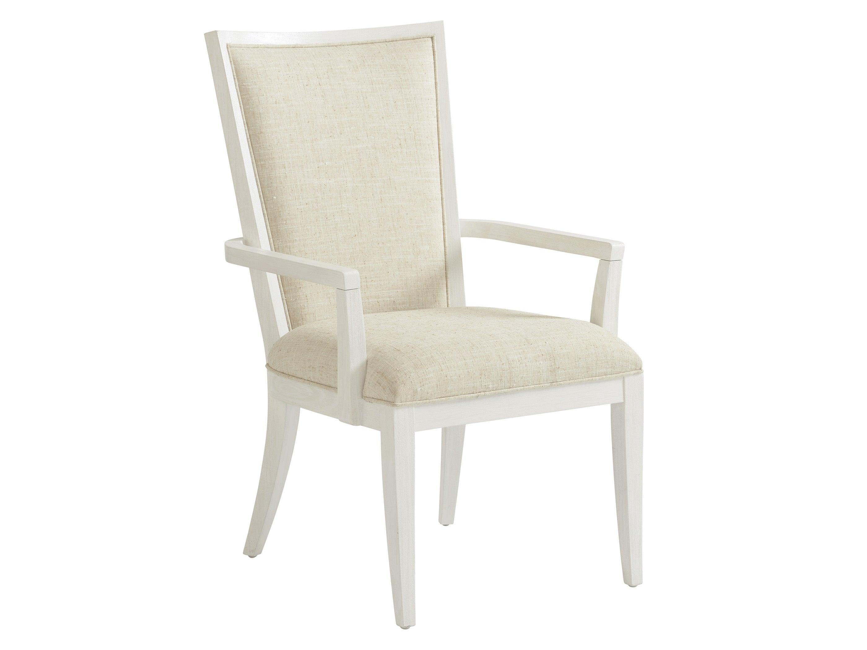 Ocean Breeze Sea Winds Upholstered Arm Chair - Remutear