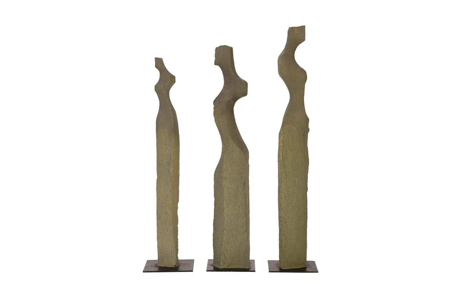 Cast Women Sculptures, Set of 3 - Remutear