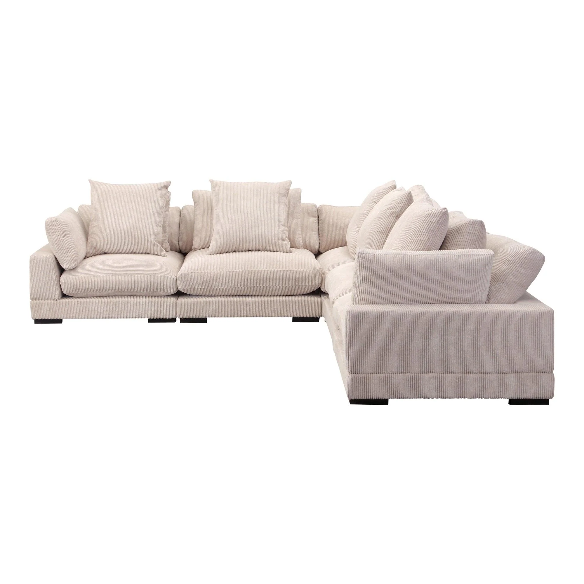 Tumble Classic L Modular Sectional Cappuccino - Remutear