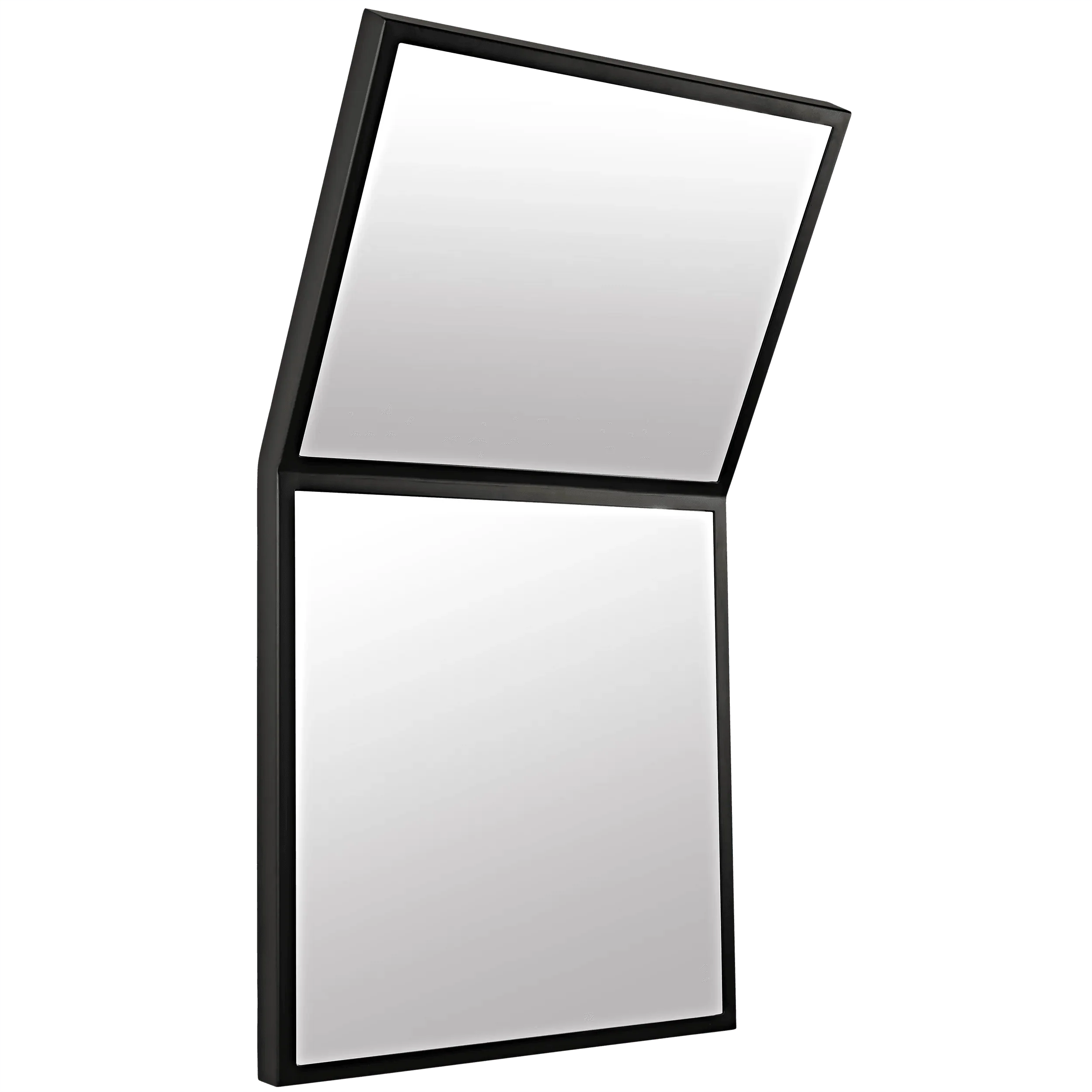 Lazo Mirror, Black Steel - Remutear