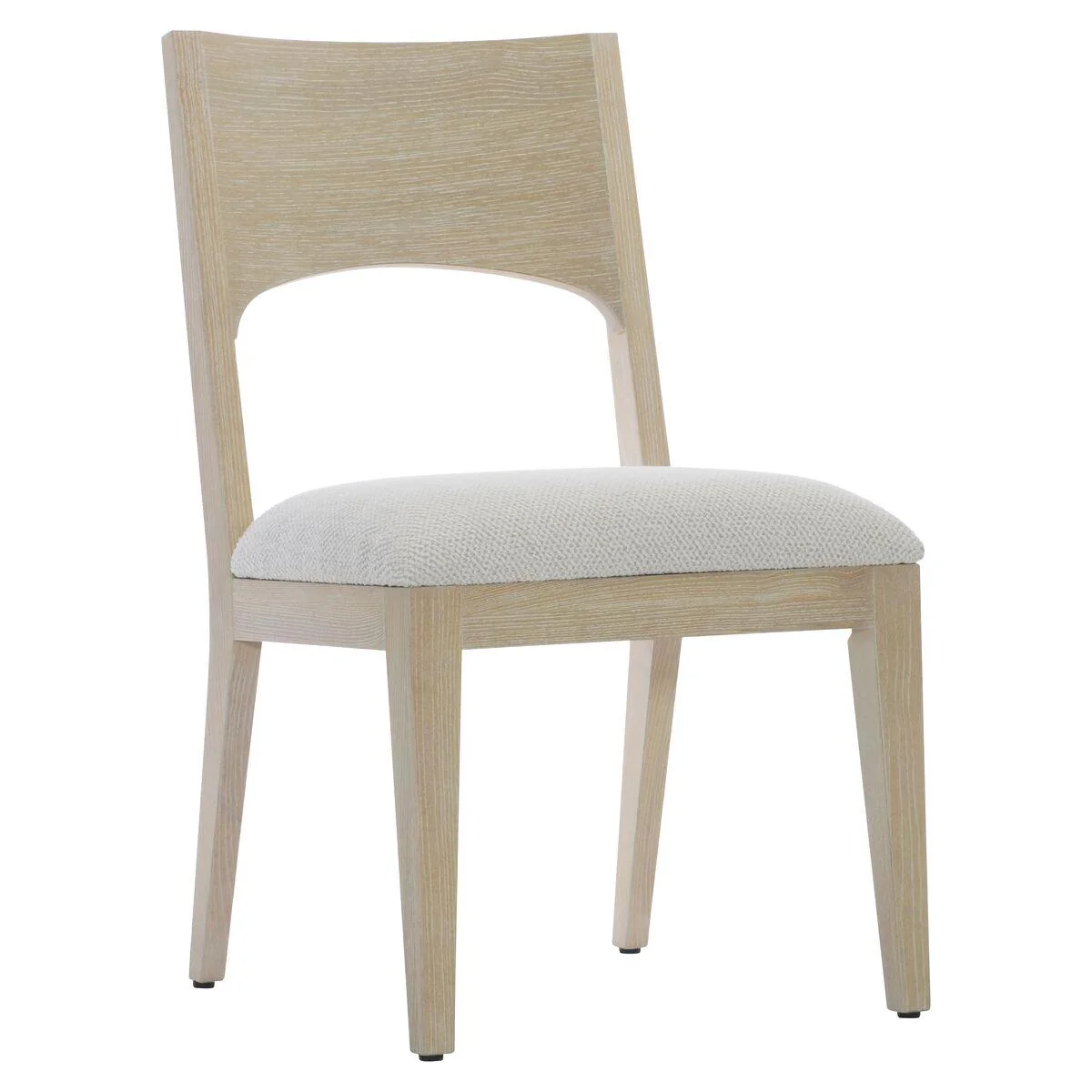 SOLARIA WOOD BACK SIDE CHAIR IN FABRIC B581 - Remutear