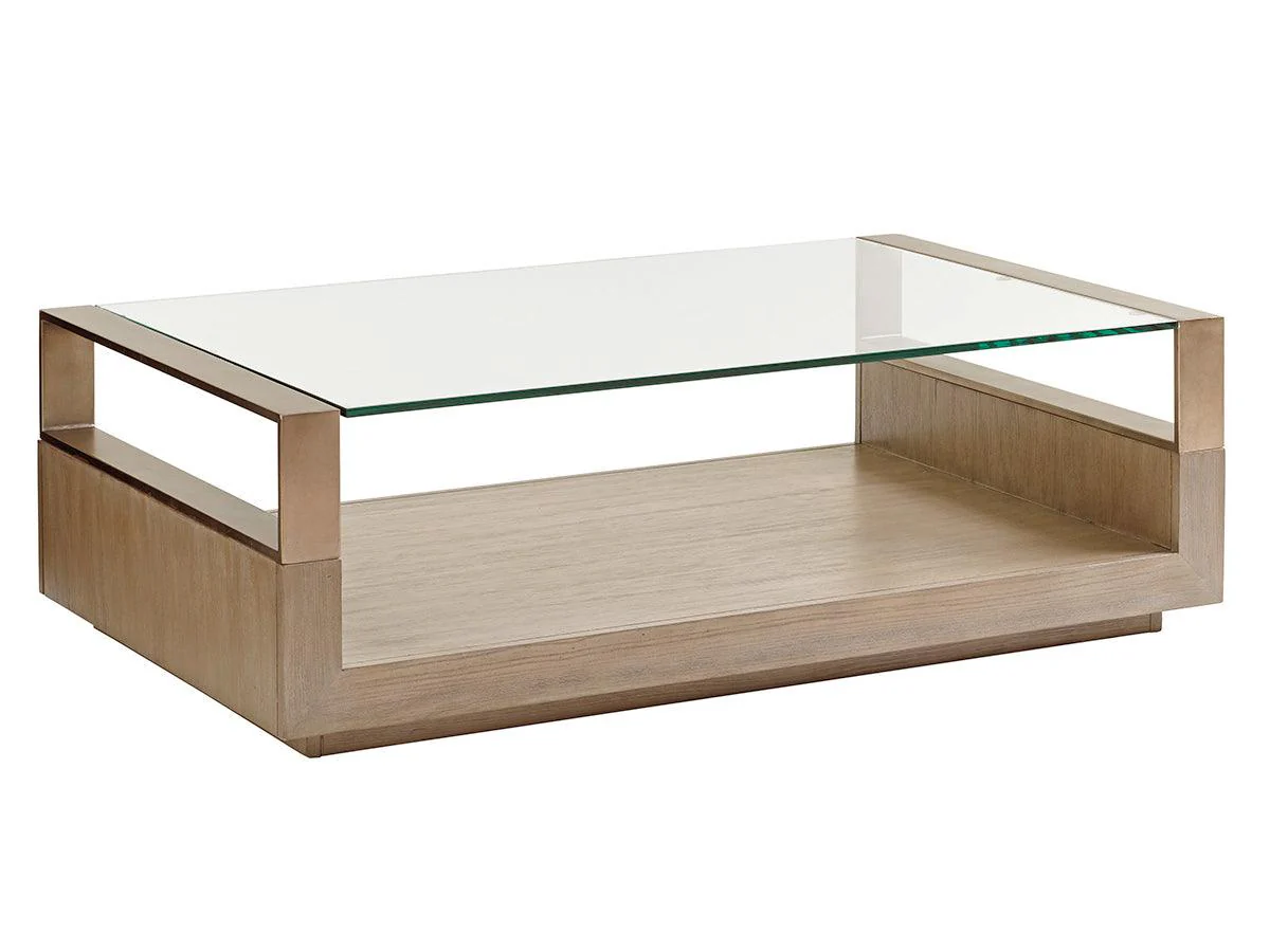 Shadow Play Center Stage Rectangular Cocktail Table - Remutear