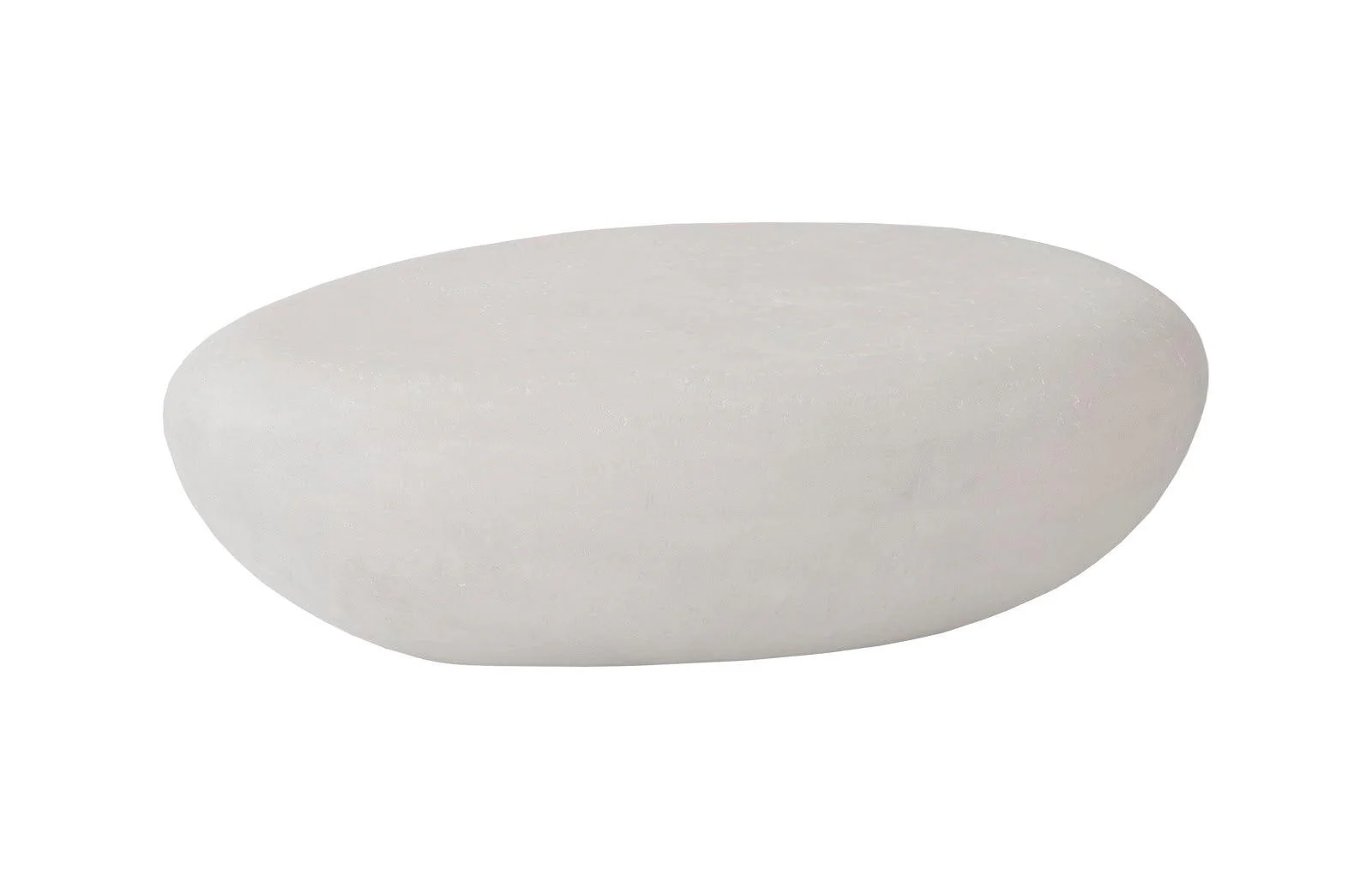 River Stone Coffee Table, Large, Roman Stone Finish - Remutear