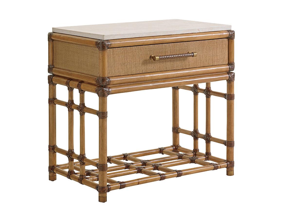 Twin Palms Cordoba Open Nightstand - Remutear