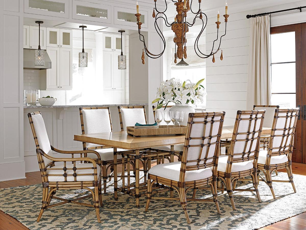 Twin Palms Summer Isle Upholstered Side Chair - Remutear